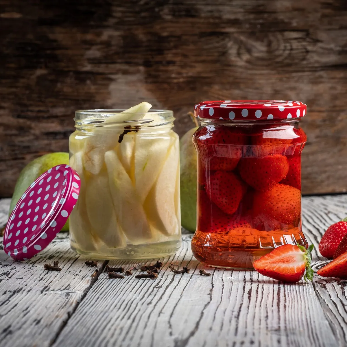 Kisko konservavimo stiklainiai 500 ml 8 vnt. 82 mm be dangtelių