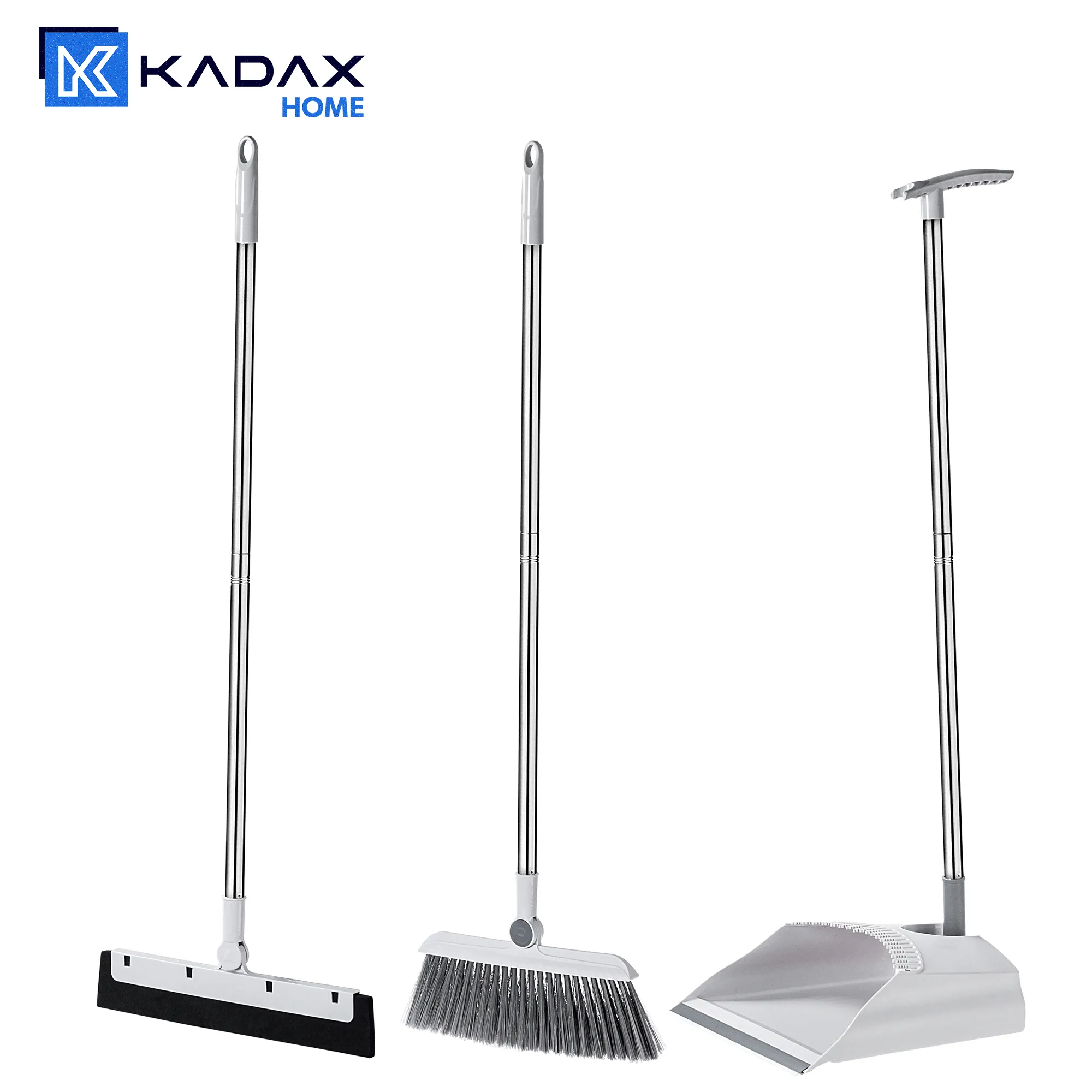 „Loken“ 3 viename valymo rinkinys: šluota, semtuvėlis ir šepetys