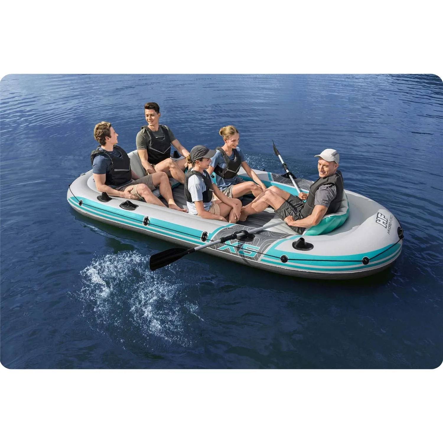 Pripučiama valtis Hydro-Force Adventure Elite X5 Bestway 65159 - nuotrauka 1