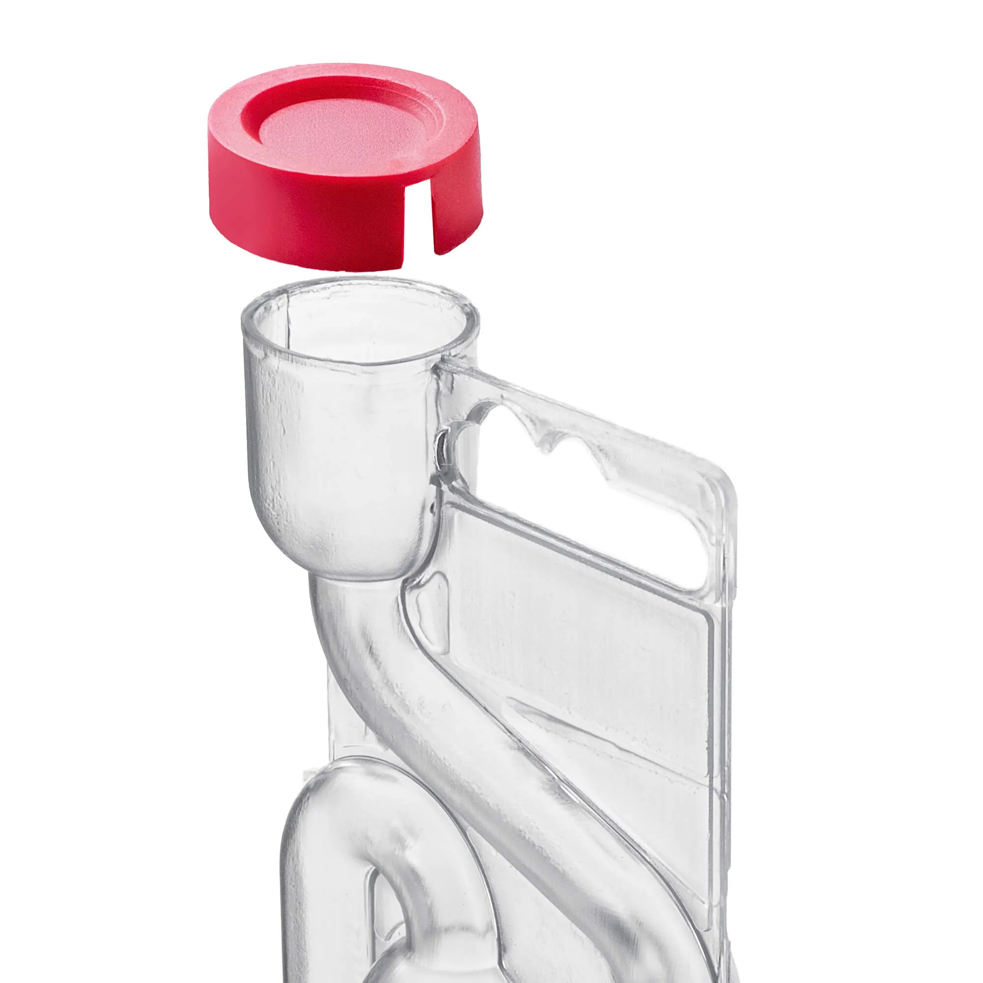 Pienza fermentacijos užraktas su apsauginiu dangteliu