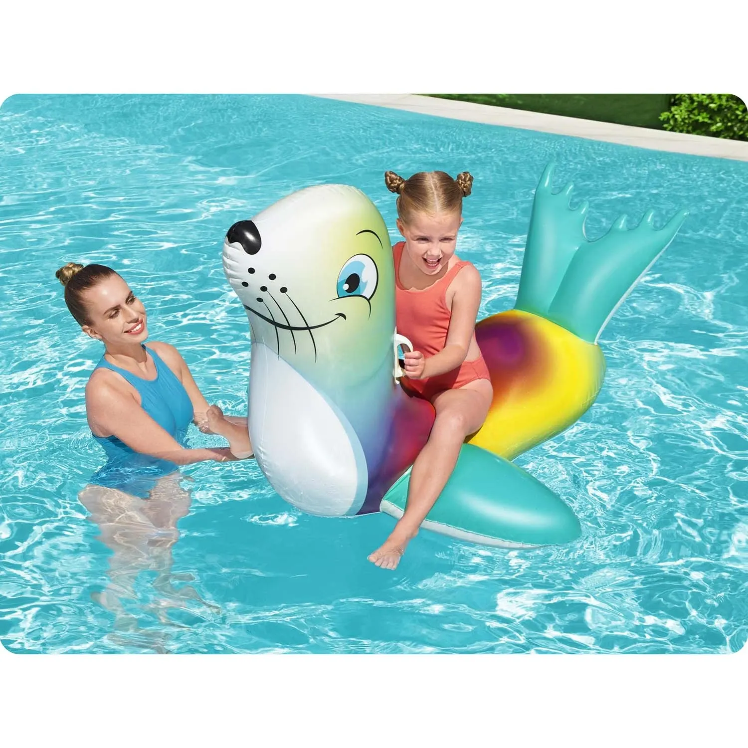 Pripučiamas čiužinys su sandarikliu 157 x 114 cm Bestway 41479 - nuotrauka 1