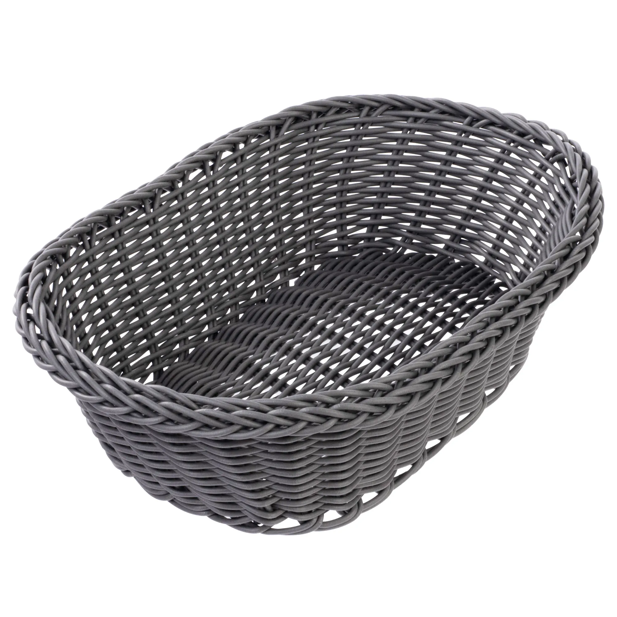 Arezzo ovalus pintas krepšelis, pilkas