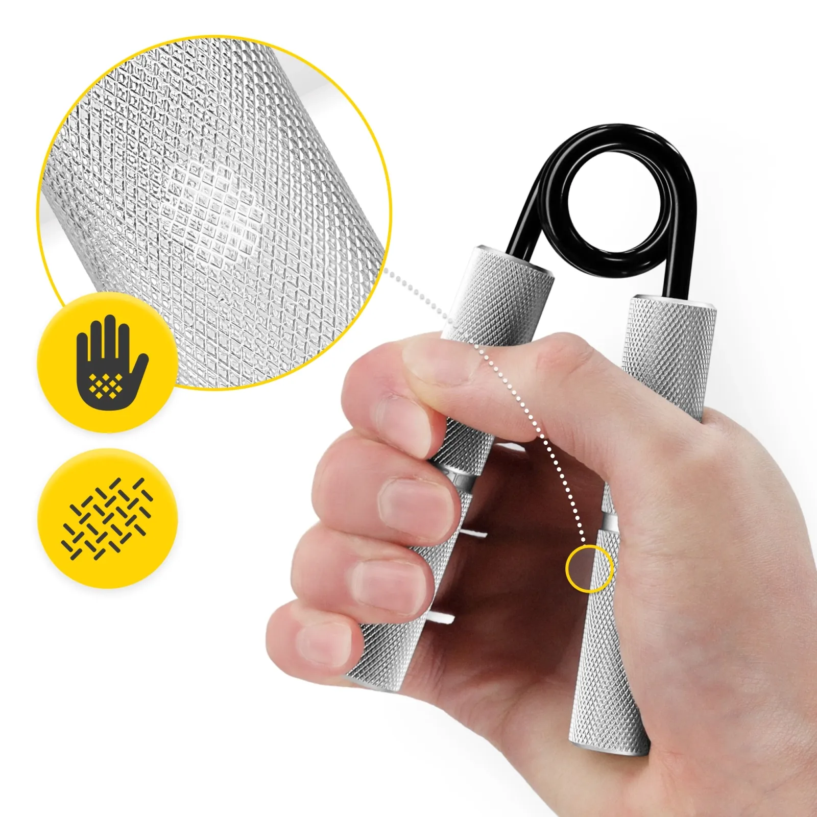 Metalinis rankinis griebtuvas 45 kg