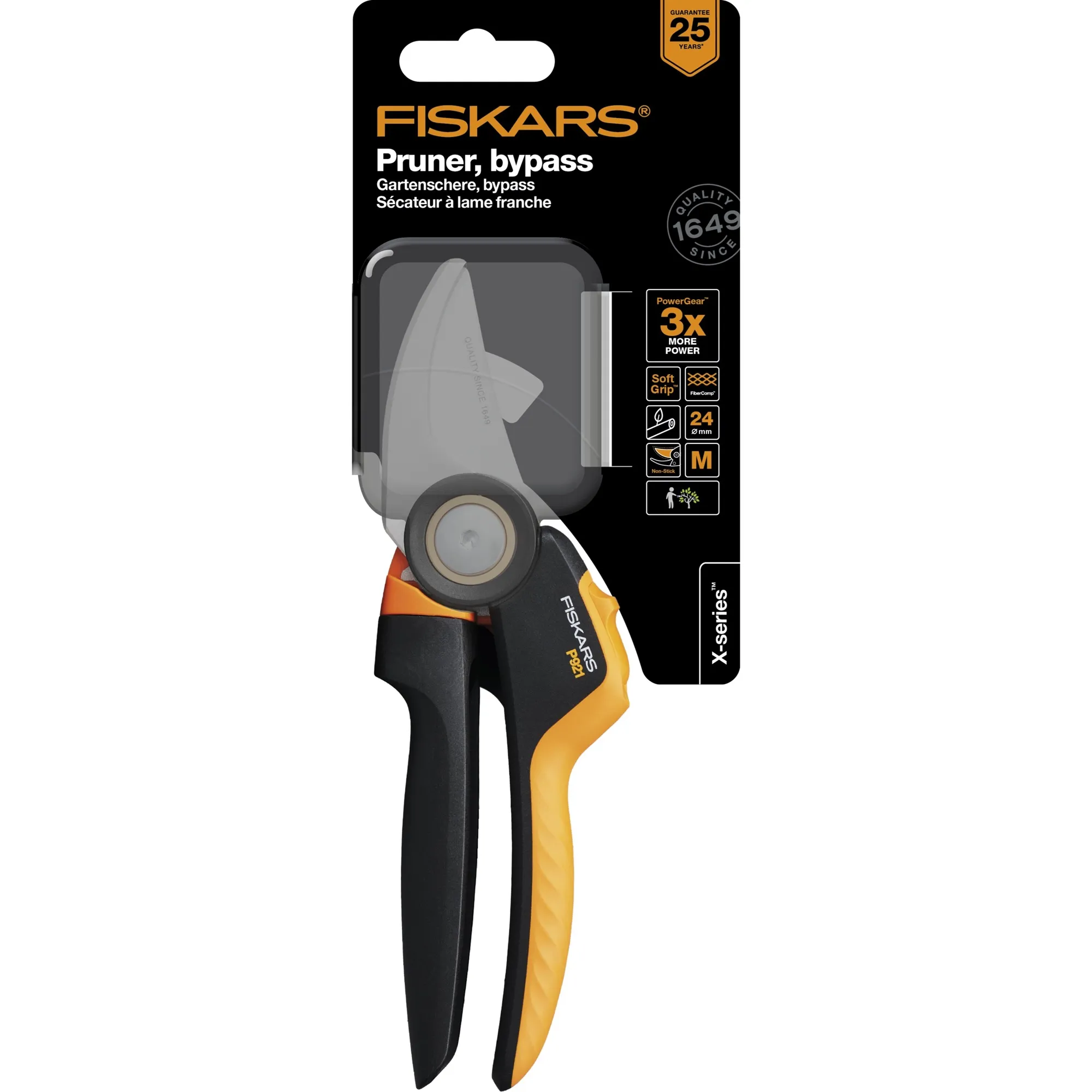 Fiskars 1057173 X serijos žirklinis genėtuvas M (P921)