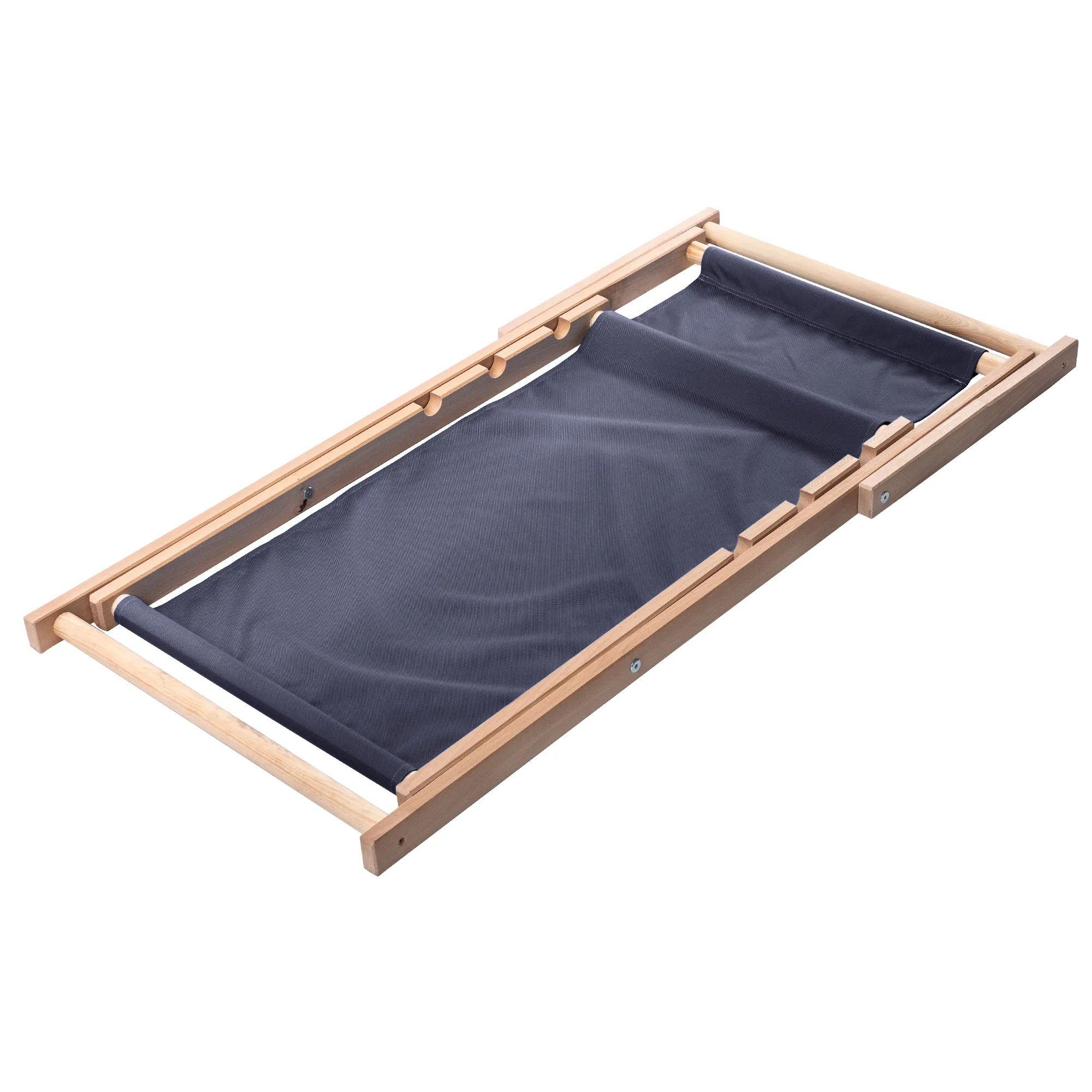 „Tulon“ medinis sulankstomas krėslas, 80 x 63 cm, tamsiai mėlynas, 2 vnt.