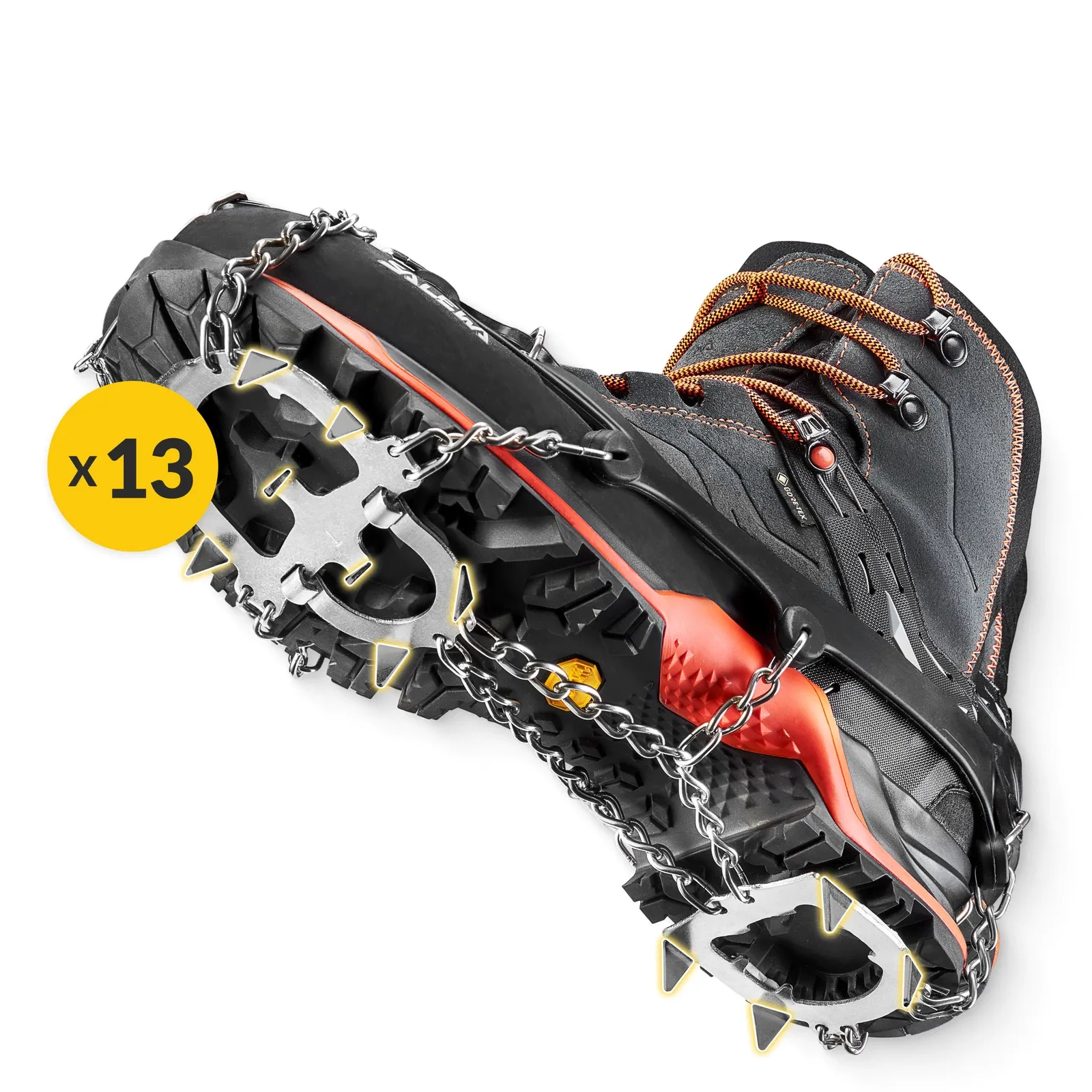 PREMIUM žygio batų kamanos (41-43) L