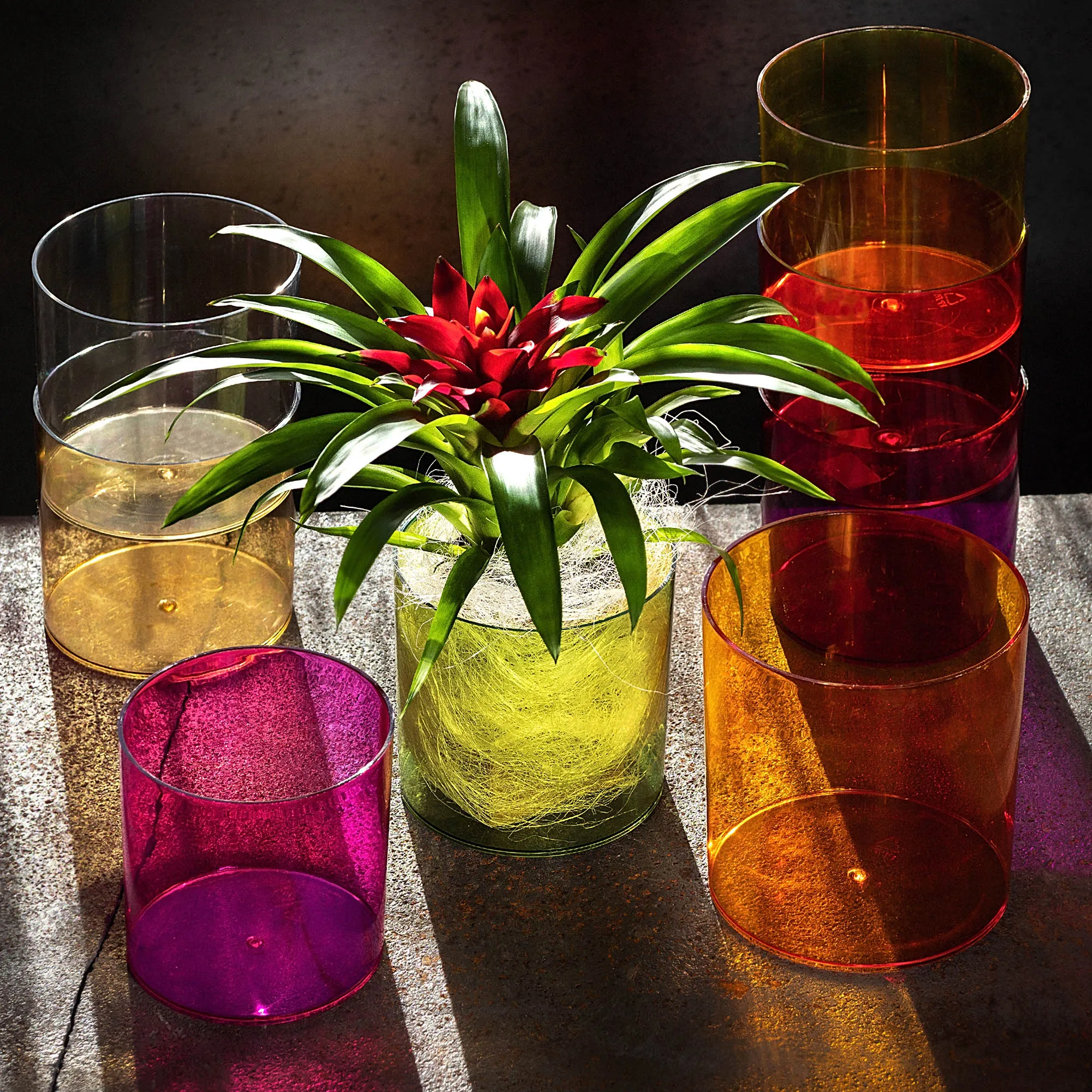 Figari apvalus gėlių vazonas 12 cm