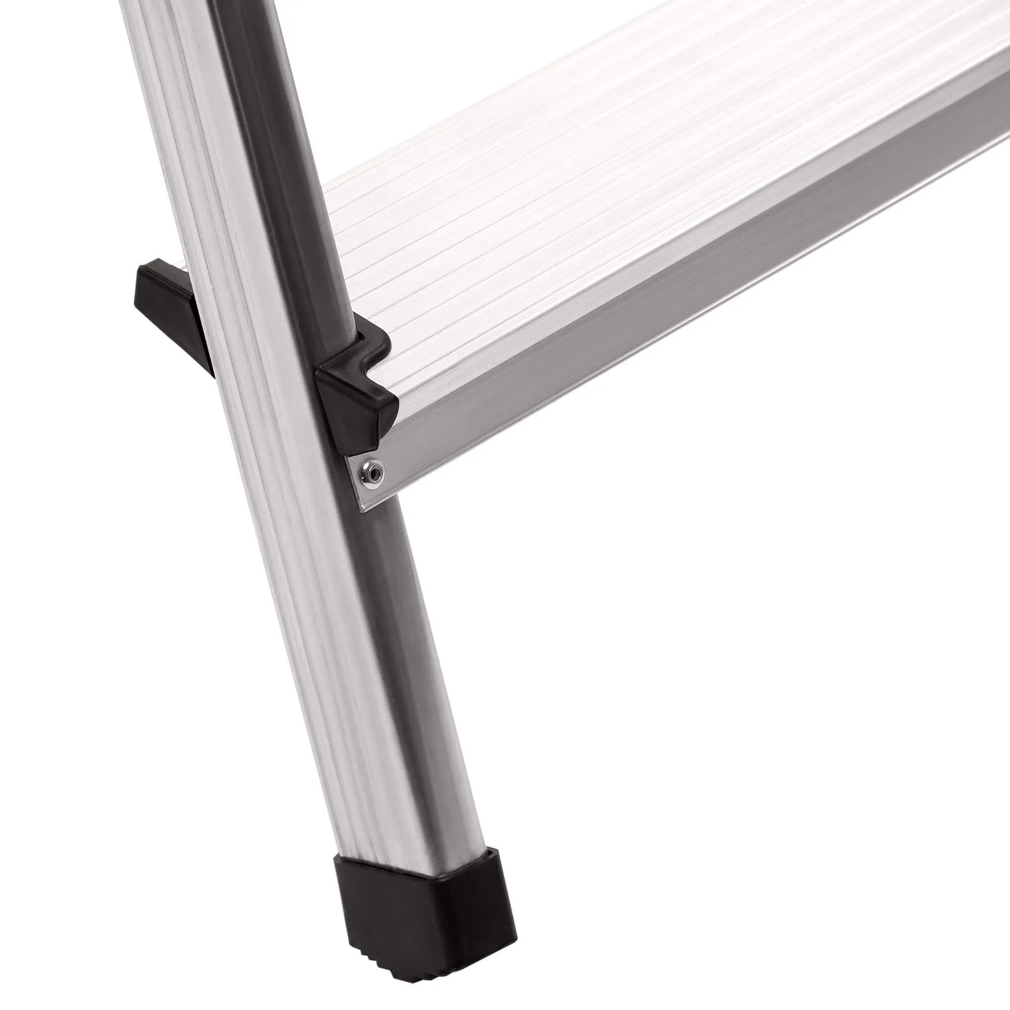 „Musko“ aliuminio kopėčios su platforma, 2 pakopų, 125 kg