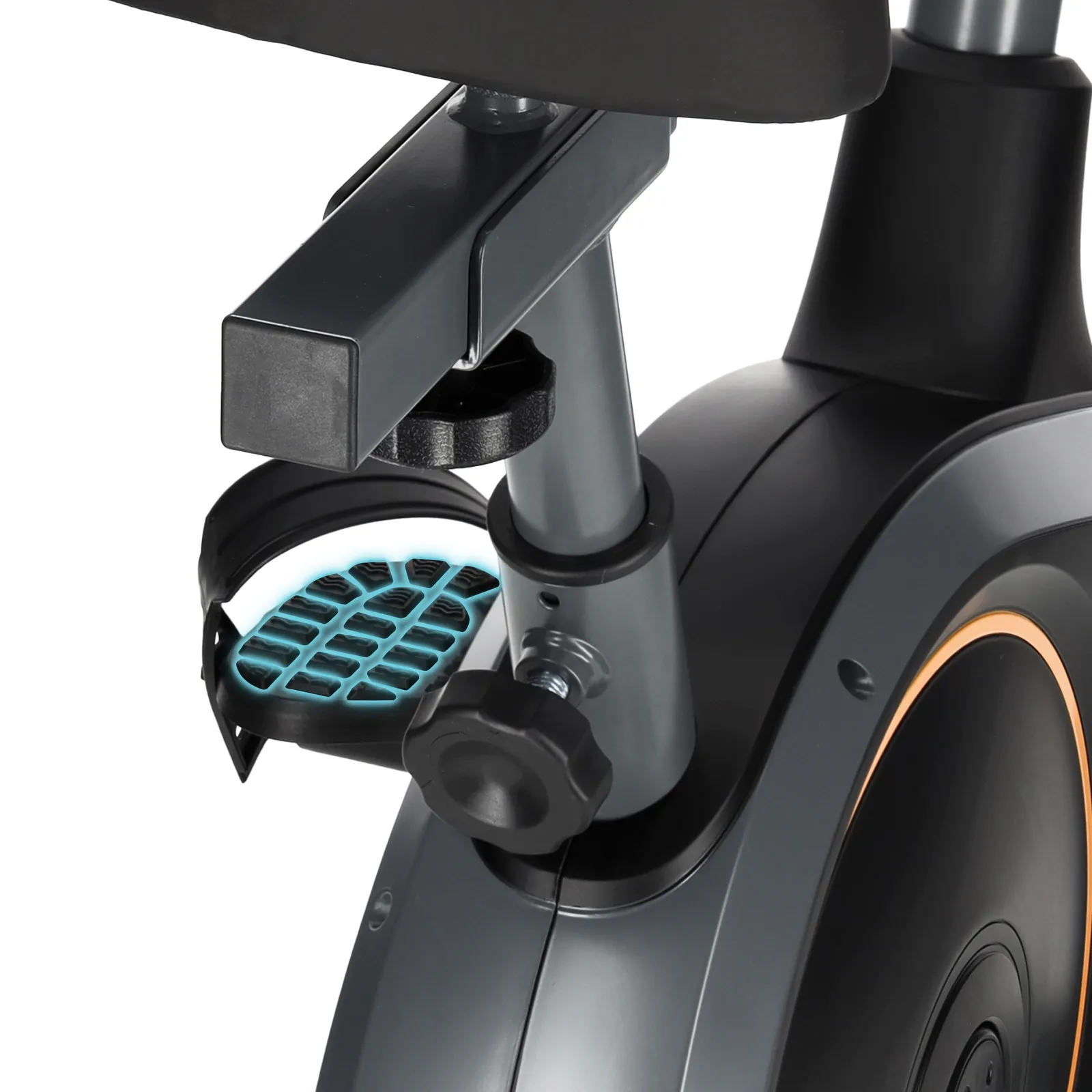 EVO+ oranžinis magnetinis treniruoklis dviračiui