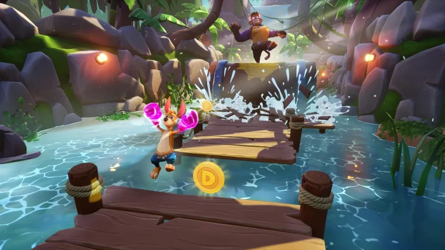 Kangurek Kao PL (PC) - „Kompiuterinis kengūros žaidimas „KaoPL“ – tai įtraukiantis žaidimas