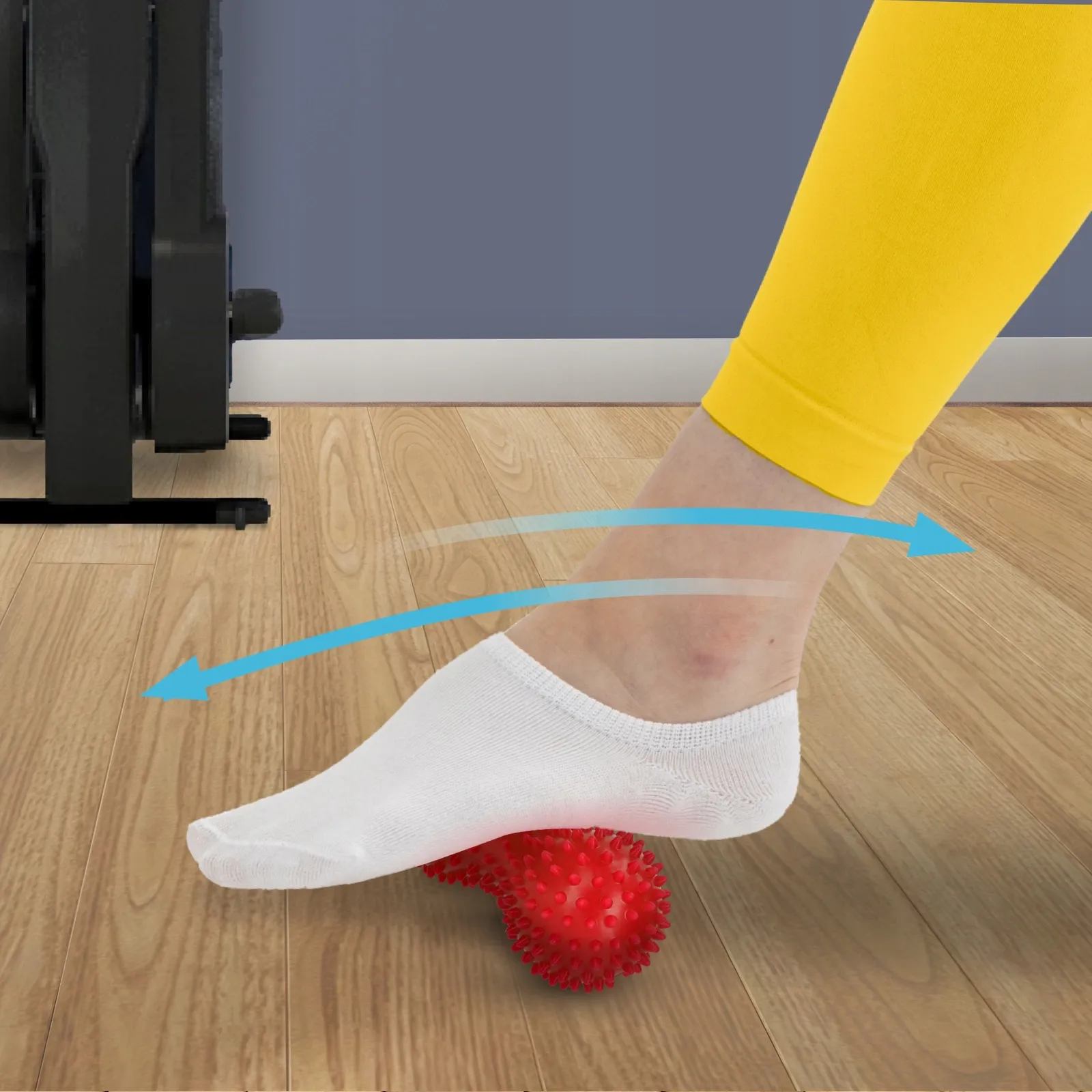 Dvigubas sensorinis masažo kamuoliukas