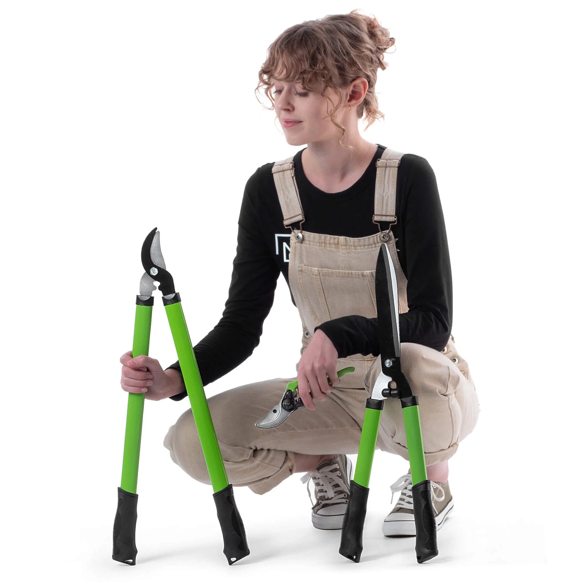 Sodo žirklių ir genėtuvų rinkinys, 3 vnt.