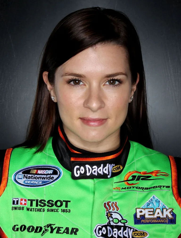 Danica Patrick in her race suit