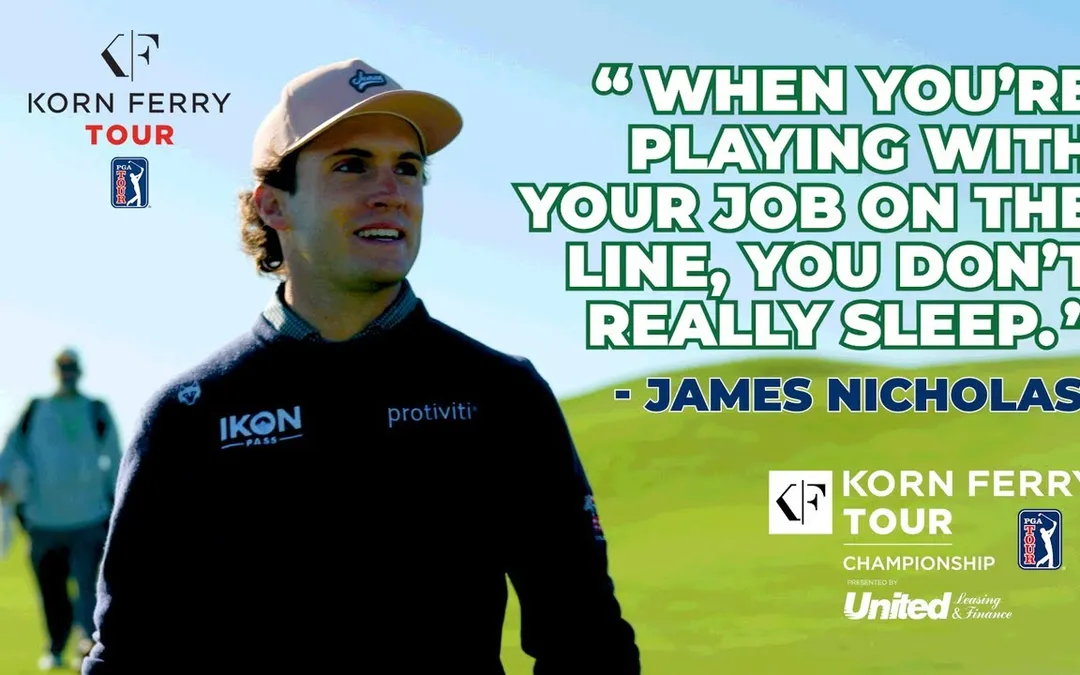 MIC’D UP with James Nicholas before Korn Ferry Tour Championship MIC’D UP with James Nicholas before Korn Ferry Tour Championship