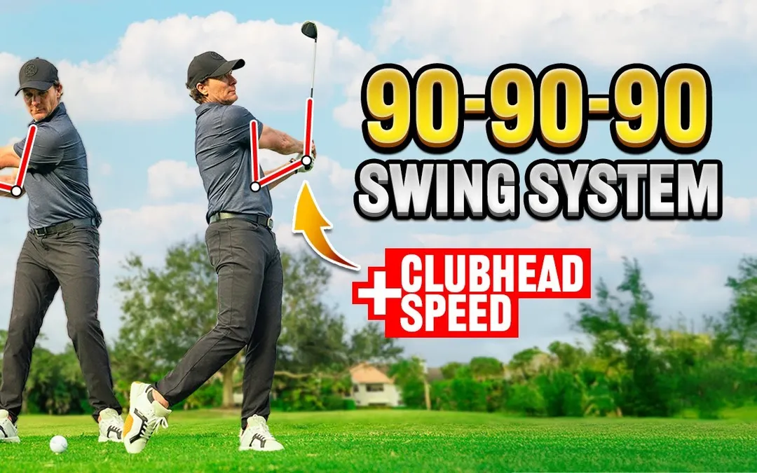 How to Increase Clubhead Speed and Hit Straighter Drives | 90-90-90 Swing System How to Increase Clubhead Speed and Hit Straighter Drives | 90-90-90 Swing System