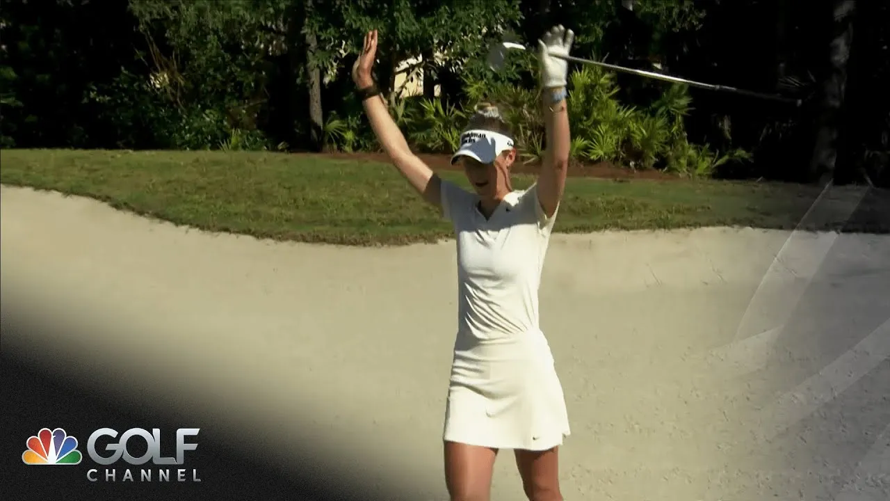 Nelly Korda drains bunker hole-out for eagle at CME Group Tour Championship in Naples | Golf Channel Nelly Korda drains bunker hole-out for eagle at CME Group Tour Championship in Naples | Golf Channel