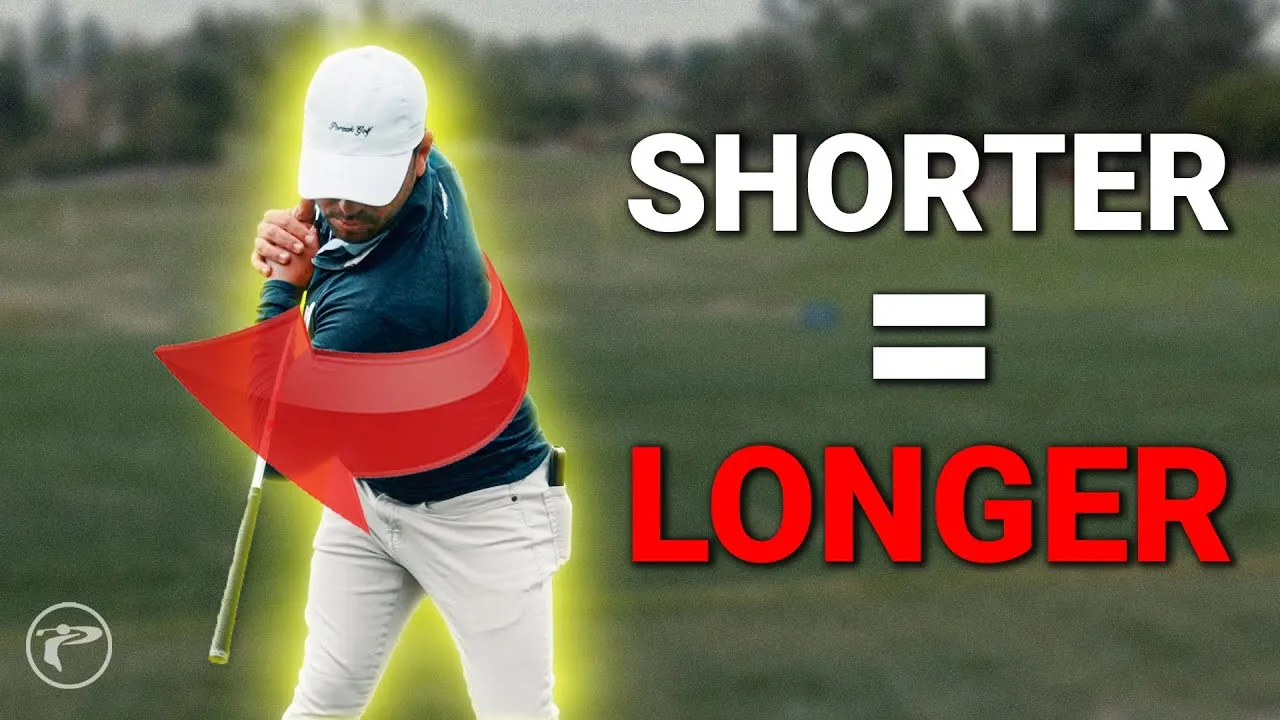 SHORTEN Your Backswing WITHOUT Losing Distance SHORTEN Your Backswing WITHOUT Losing Distance