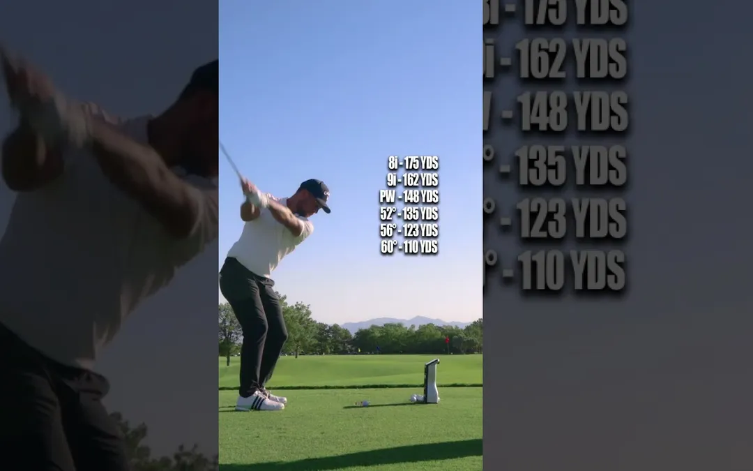 Xander Schauffele Stock Yardages are locked in.  #golf #golfswing #callawaygolf #golfequipment Xander Schauffele Stock Yardages are locked in.  #golf #golfswing #callawaygolf #golfequipment