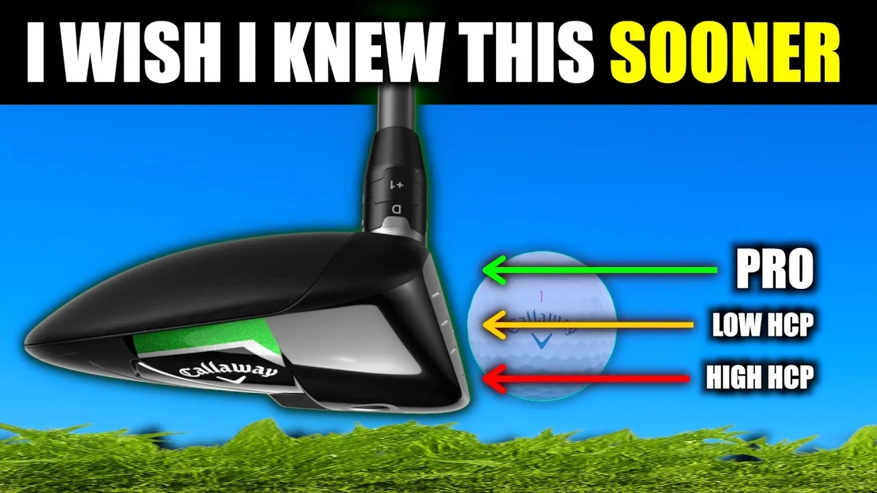 Stop Sweeping Your Fairway Woods – Do This Instead Stop Sweeping Your Fairway Woods – Do This Instead
