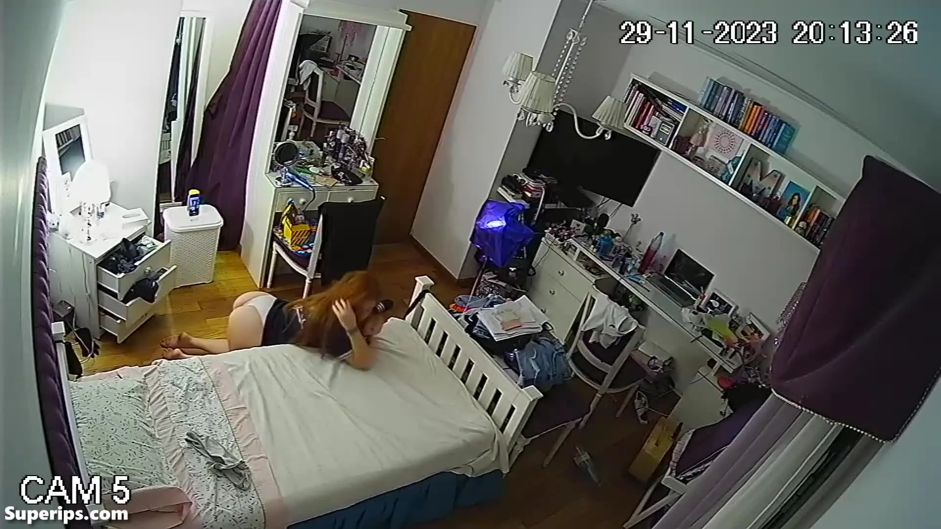 IPCAM – Naughty redhead girl makes TikToks in lingerie IPCAM – Naughty redhead girl makes TikToks in lingerie