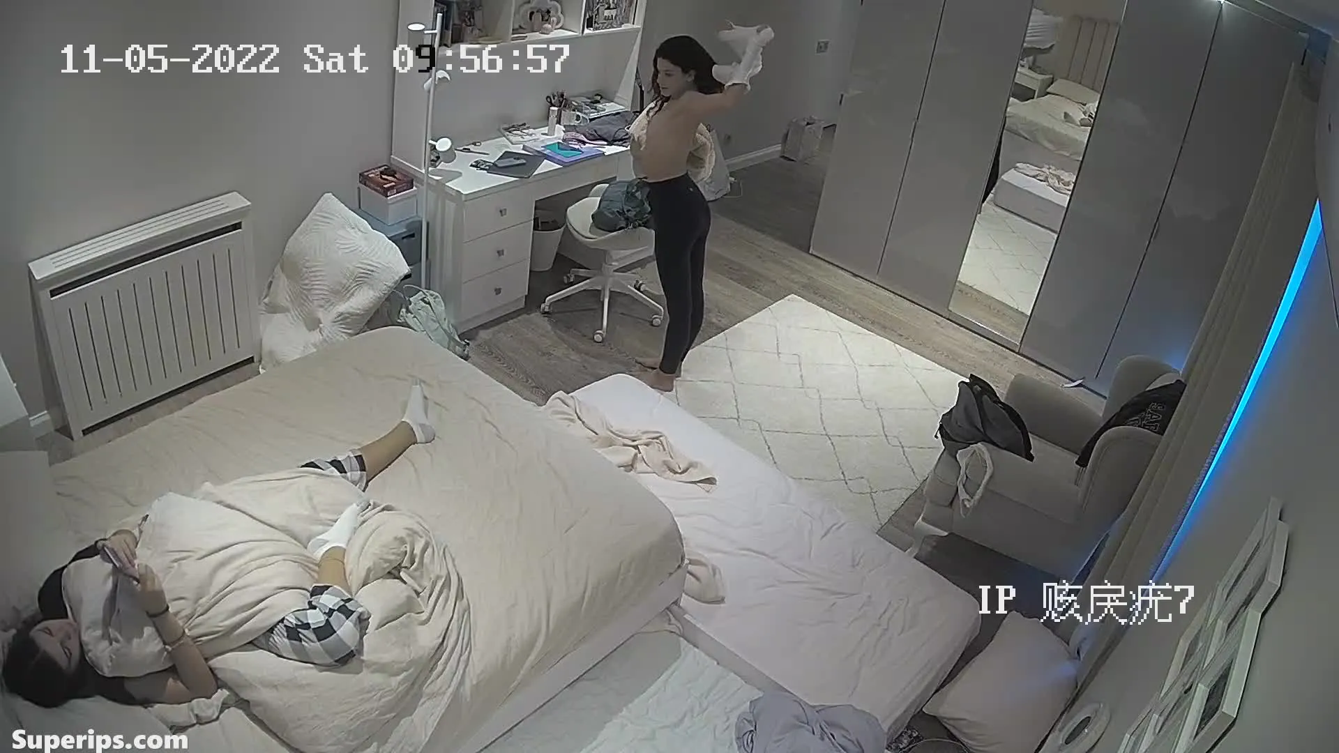 IPCAM – German teen girls have a sleepover IPCAM – German teen girls have a sleepover