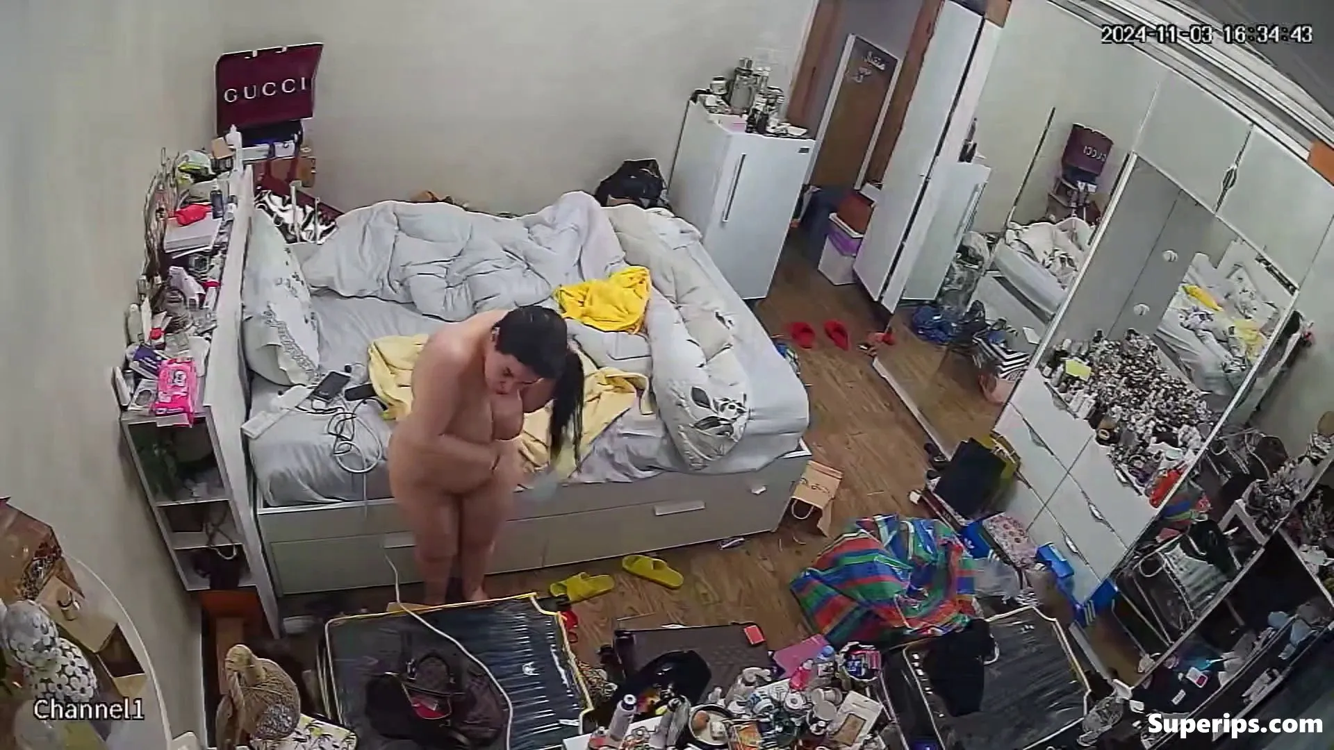 IPCAM – Busty Arab girl naked in her room IPCAM – Busty Arab girl naked in her room