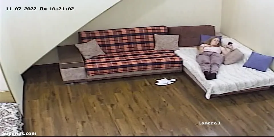 IPCAM – Russian teenager masturbates in secret IPCAM – Russian teenager masturbates in secret