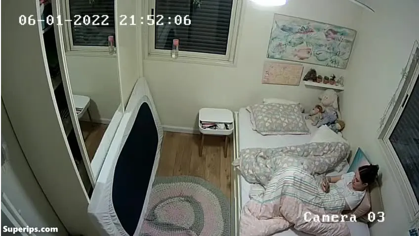 IPCAM – French teen girl is watching porn in her pajamas IPCAM – French teen girl is watching porn in her pajamas