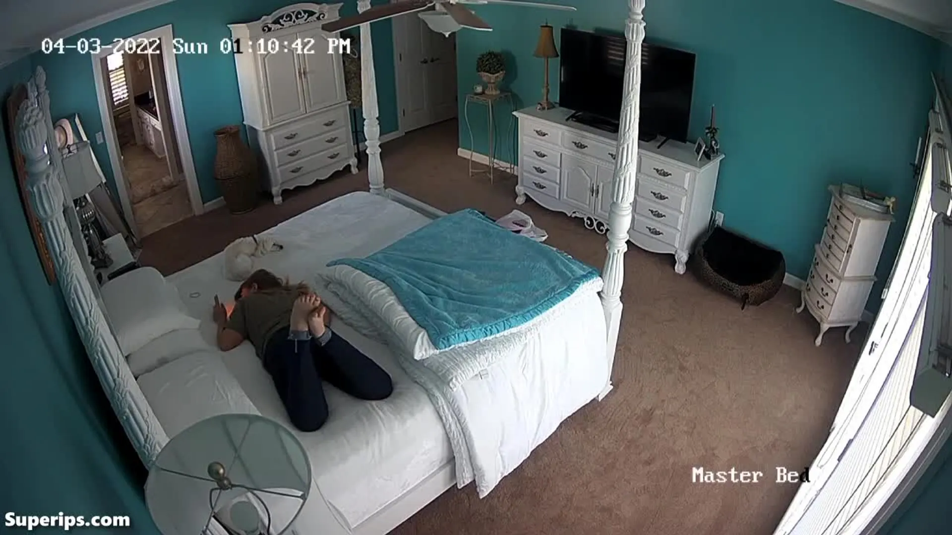 IPCAM – American teen girl with nice feet masturbates IPCAM – American teen girl with nice feet masturbates