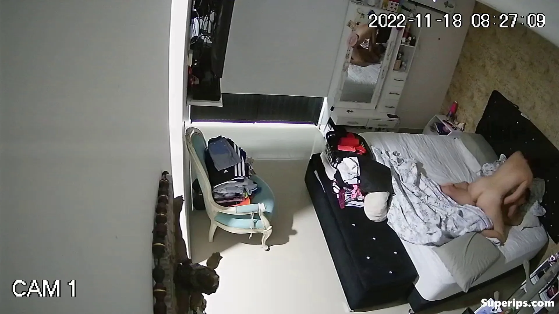 IPCAM – Latina wife rides her husband on the bed IPCAM – Latina wife rides her husband on the bed