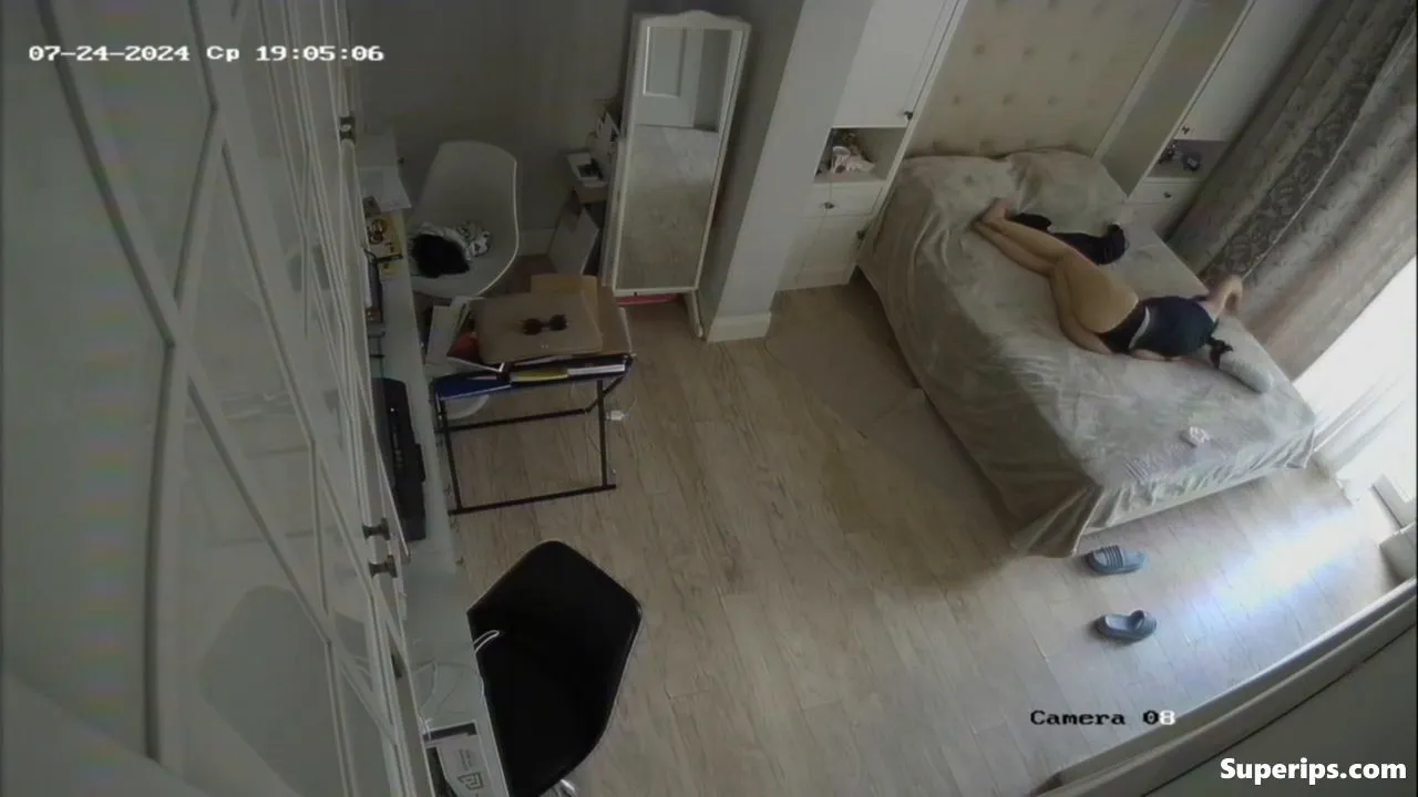 IPCAM – European teenage girl watching porn in lingerie IPCAM – European teenage girl watching porn in lingerie