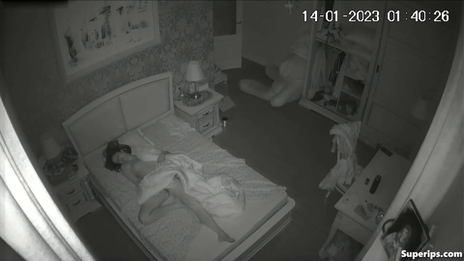 IPCAM – Cute skinny German girl sleeps naked IPCAM – Cute skinny German girl sleeps naked