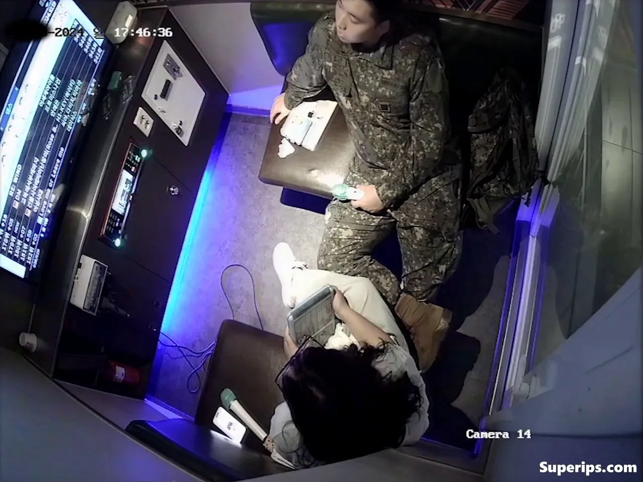 IPCAM – Korean military guy gropes his girlfriend IPCAM – Korean military guy gropes his girlfriend