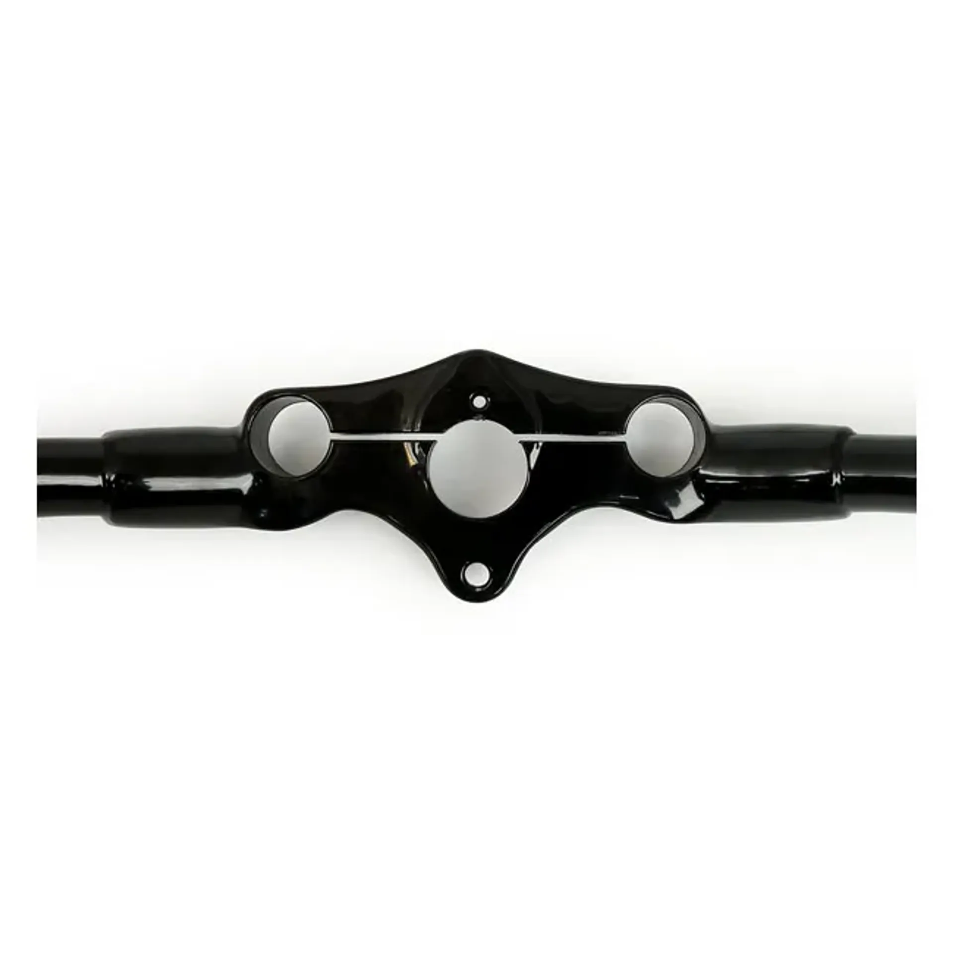 Early springer handlebar, offset, black