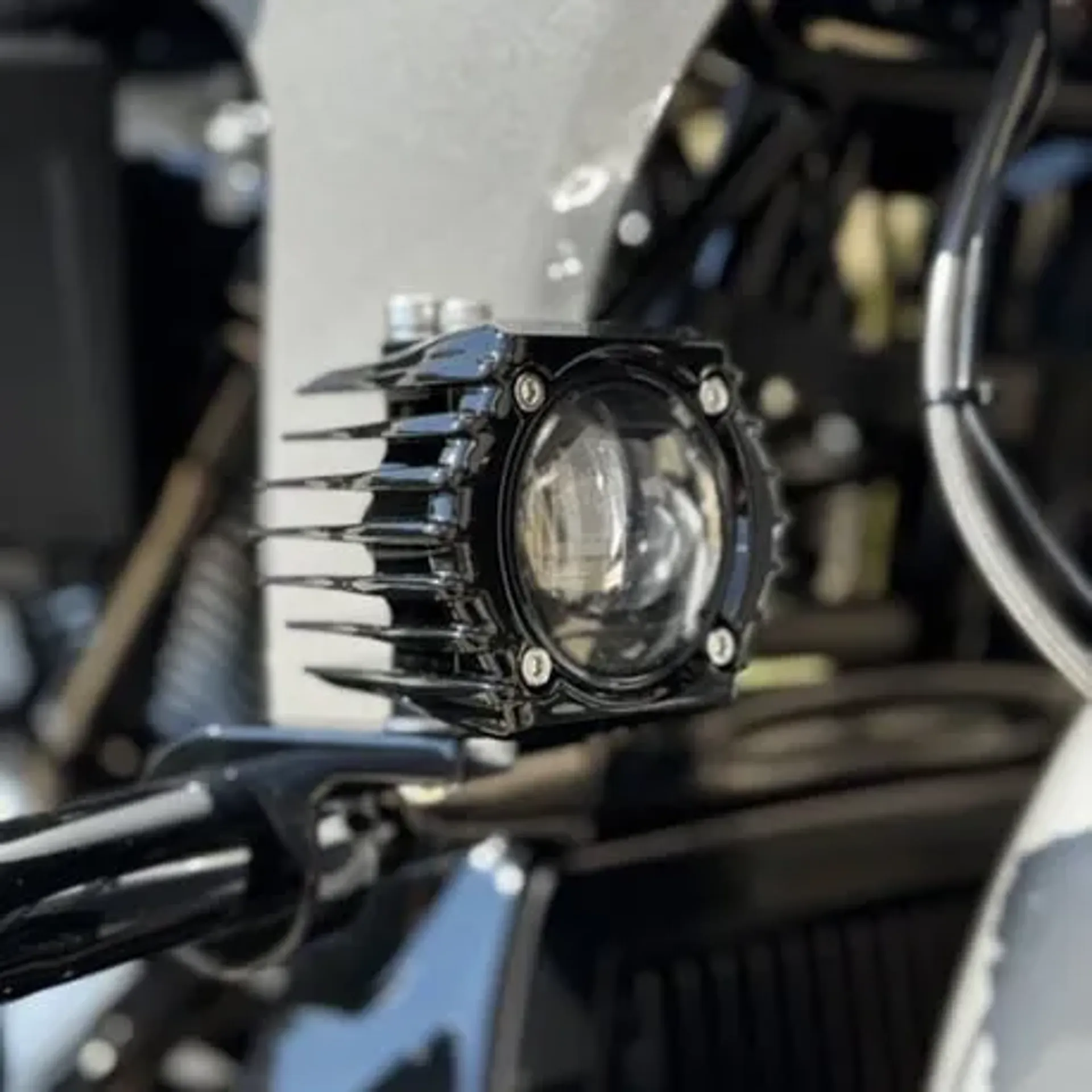 Custom Dynamics, Shark Demon LED Fog Lights. White