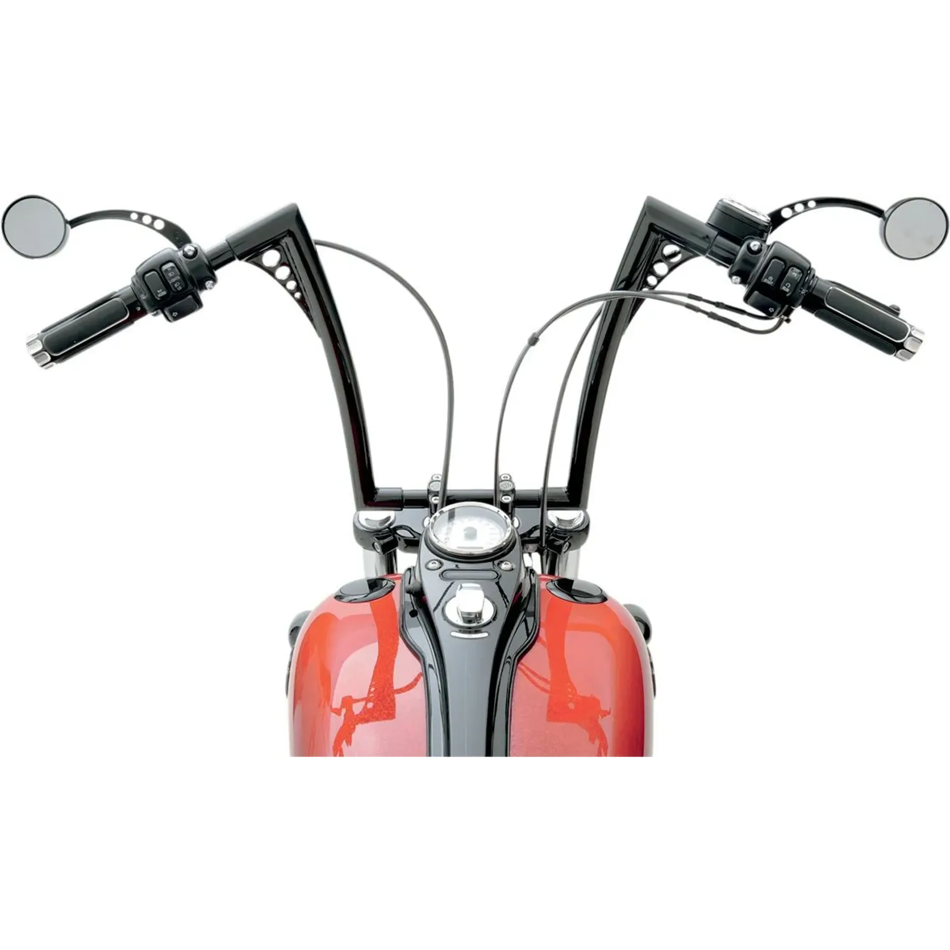 Idle Cable Chrome Black