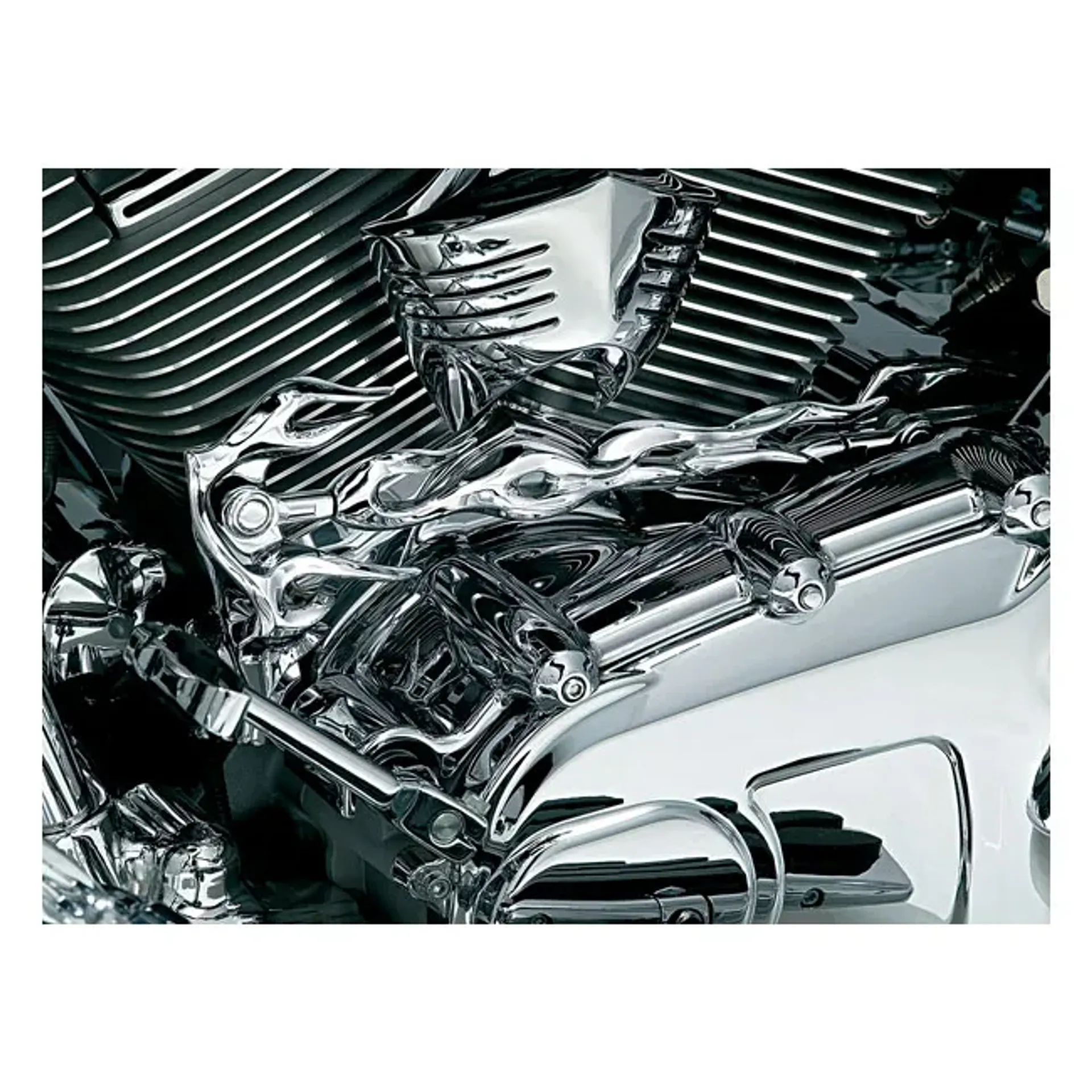 Kuryakyn, Flame shifter rod. Chrome
