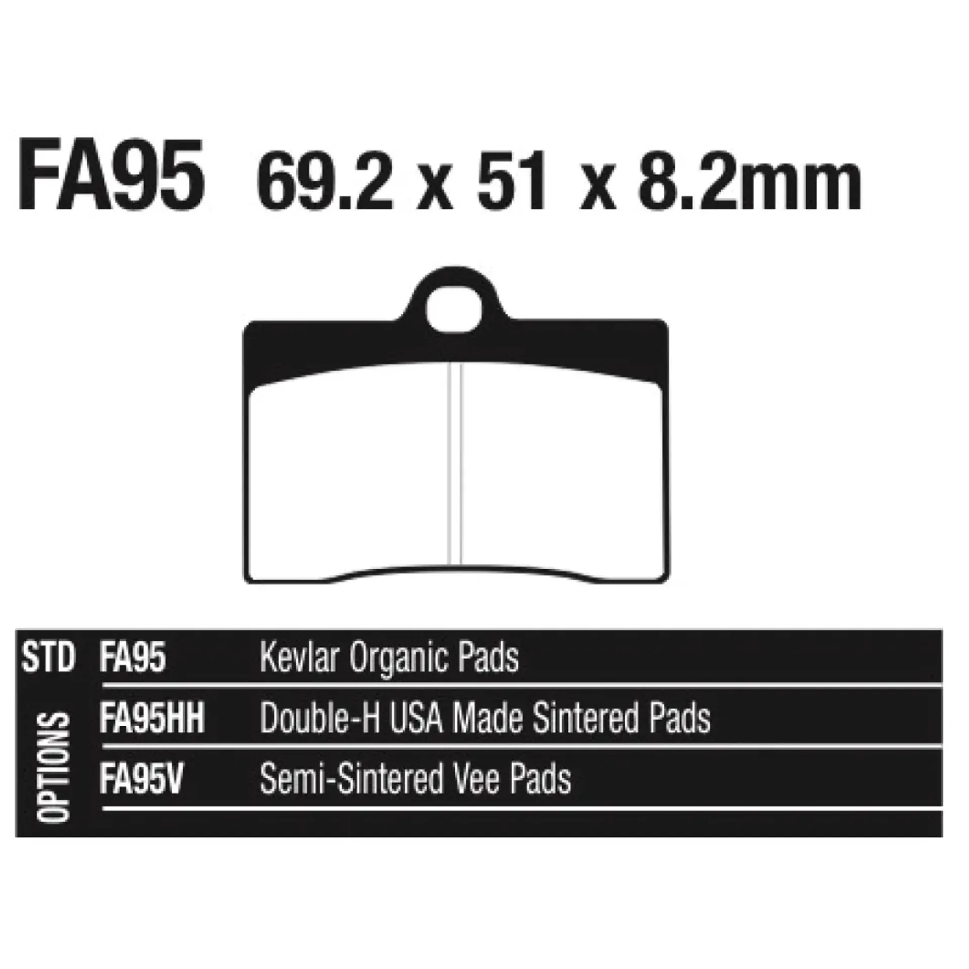 EBC brake pads Indian 09-13, Brembo