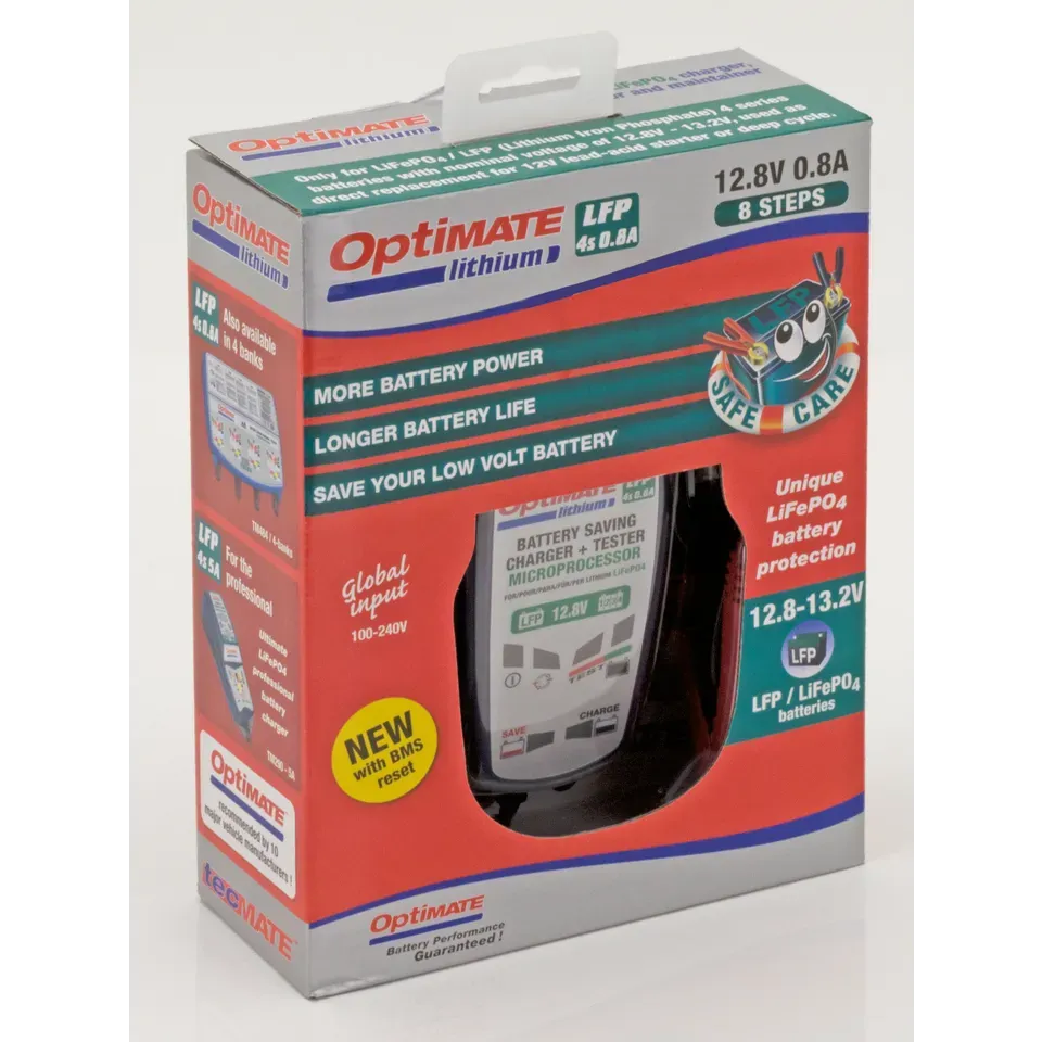 Optimate 0.8A Lithium charger TM470