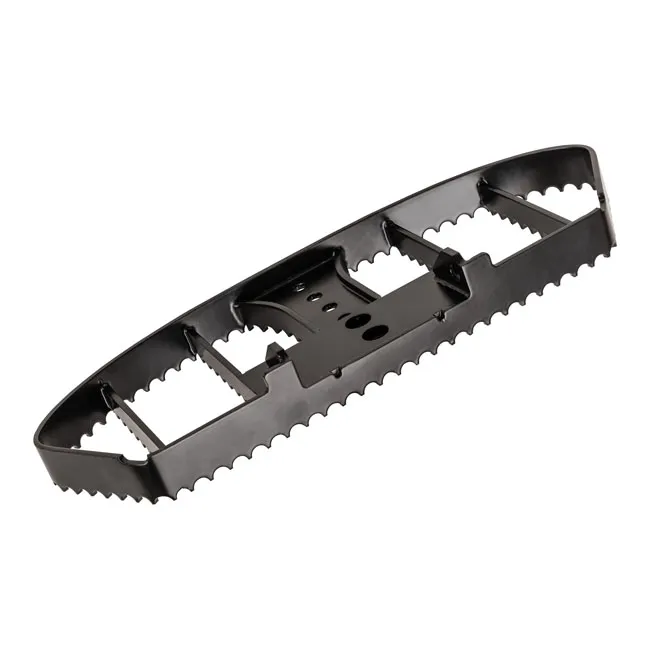 Burly, MX rider floorboards. Black - Afbeelding 2