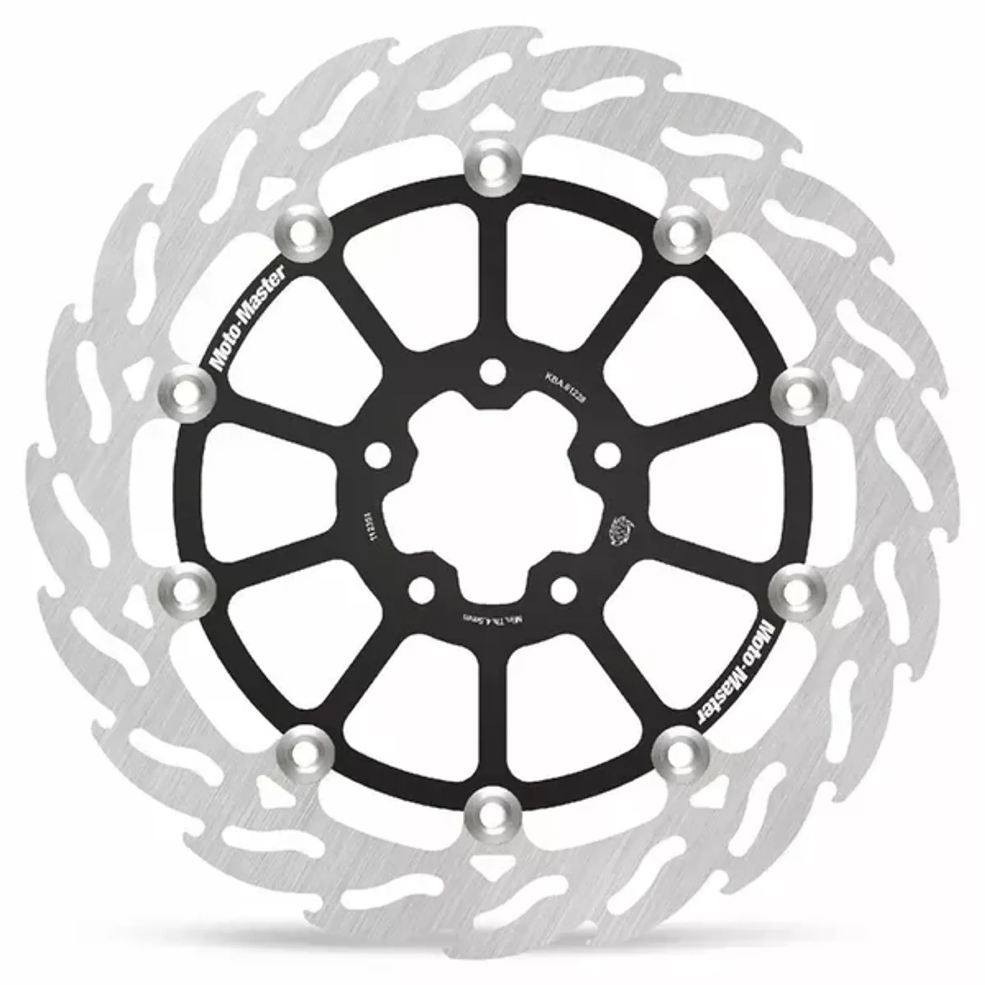Brake disc flame float left