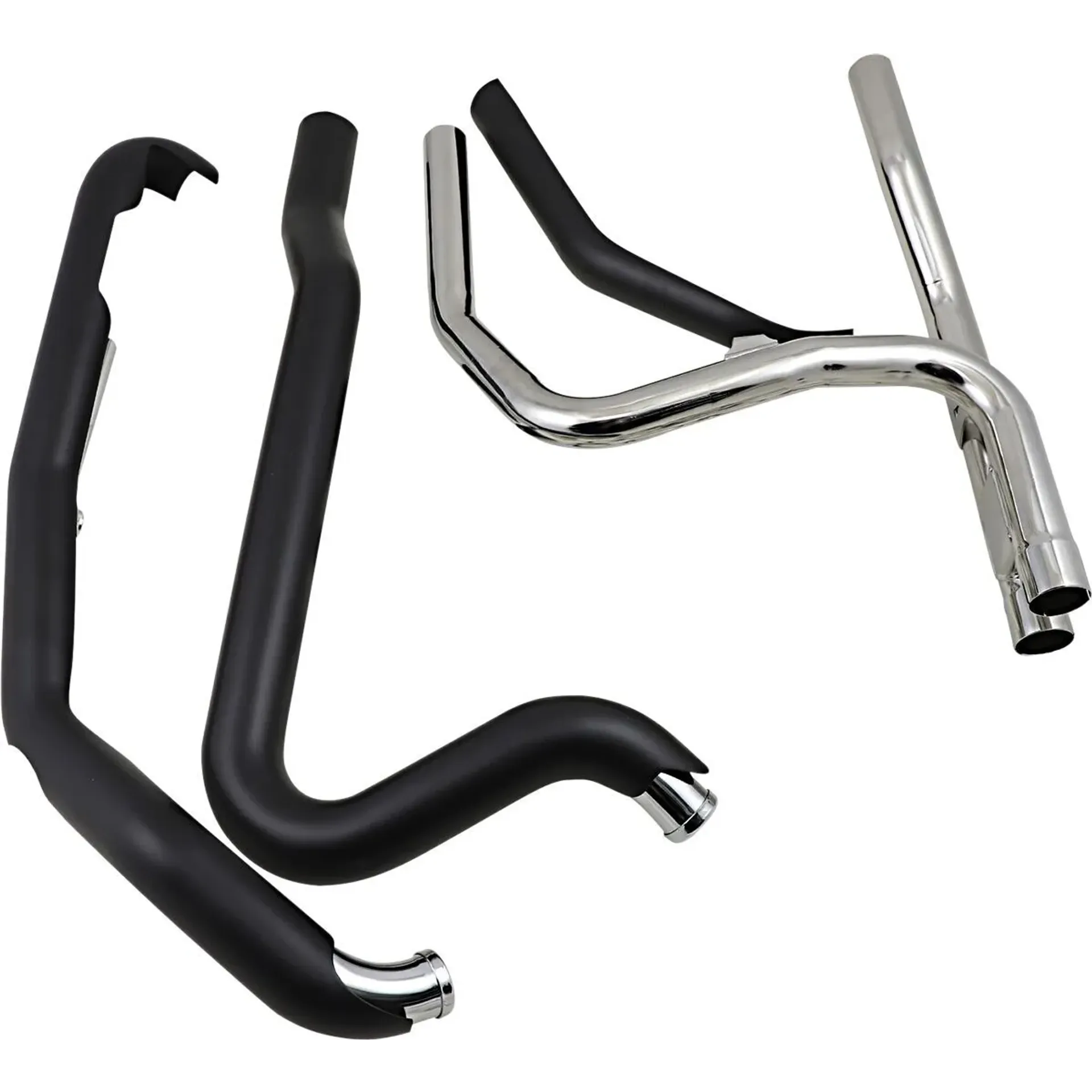 Powerport Dual Headpipes – Black