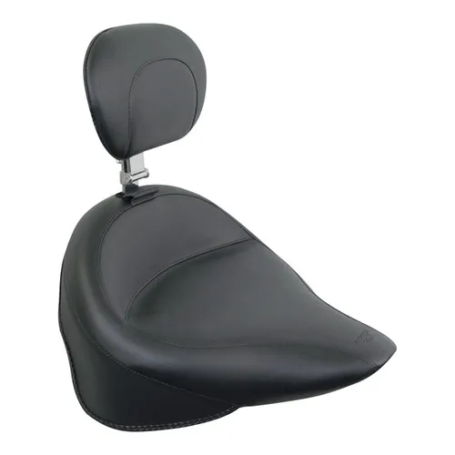 Mustang, Wide Touring solo seat. With rider backrest Mustang, Wide Touring solo seat. With rider backrest