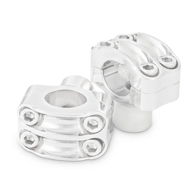 Burly, Reaper riser kit. 1.5" high. 8-bolt 2-piece. Chrome