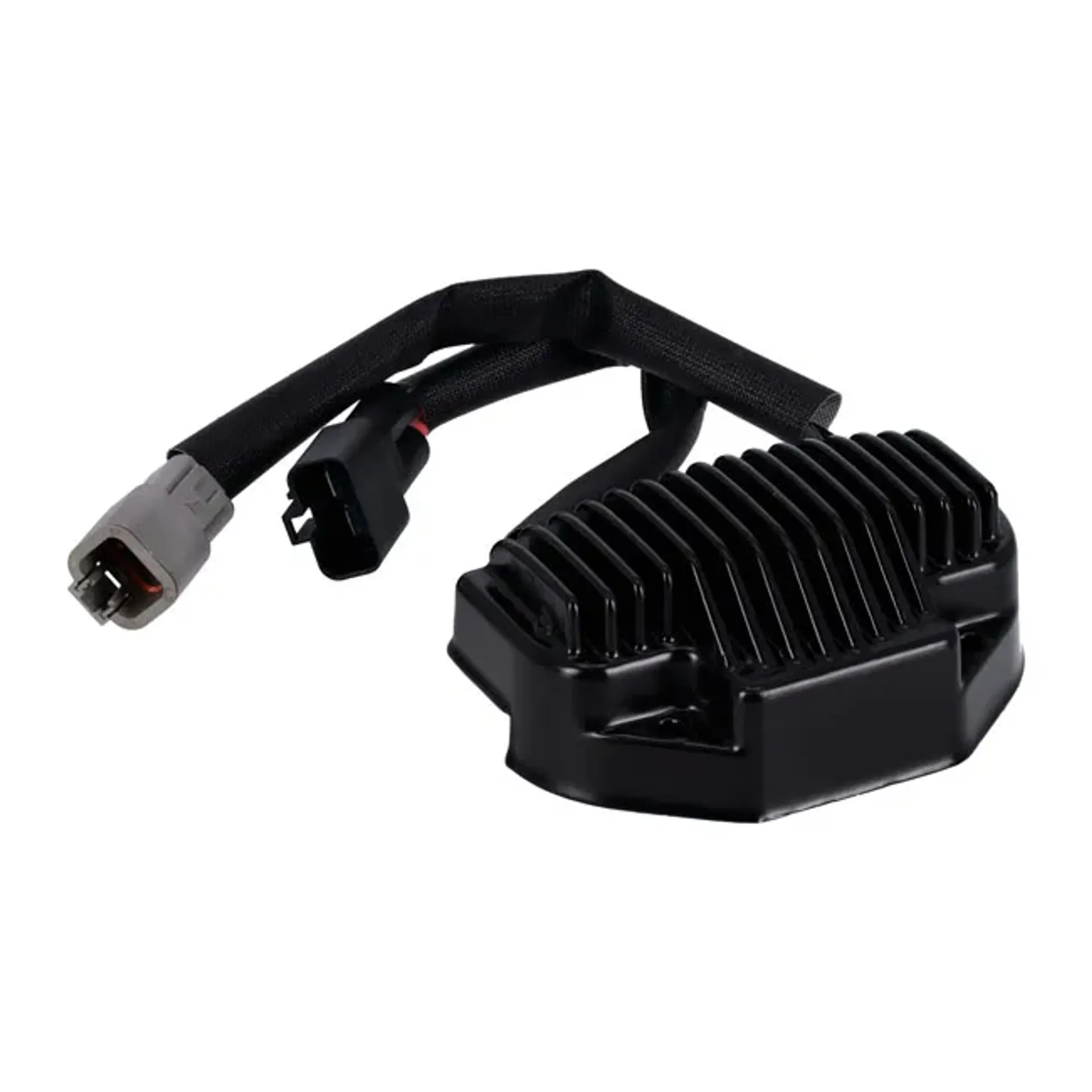 MCS, voltage regulator/rectifier. Black