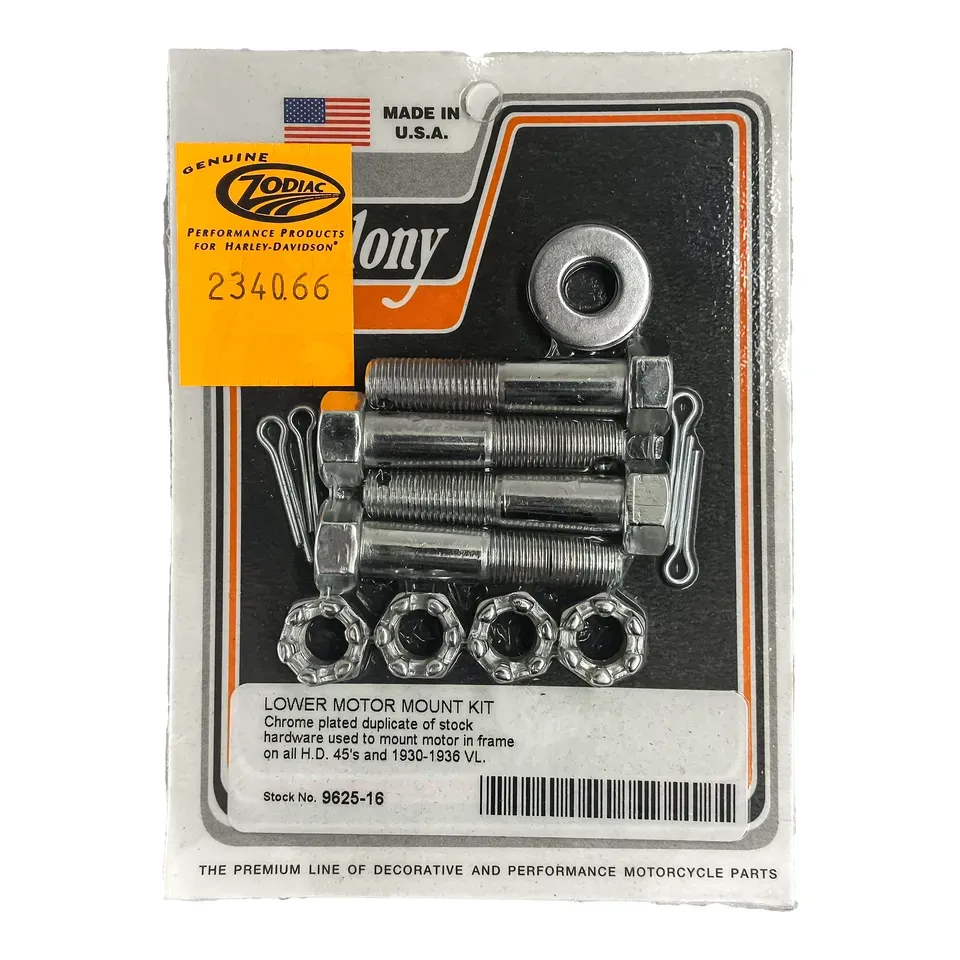 Lower motor mnt kit 45CI VL30-36 Chrome