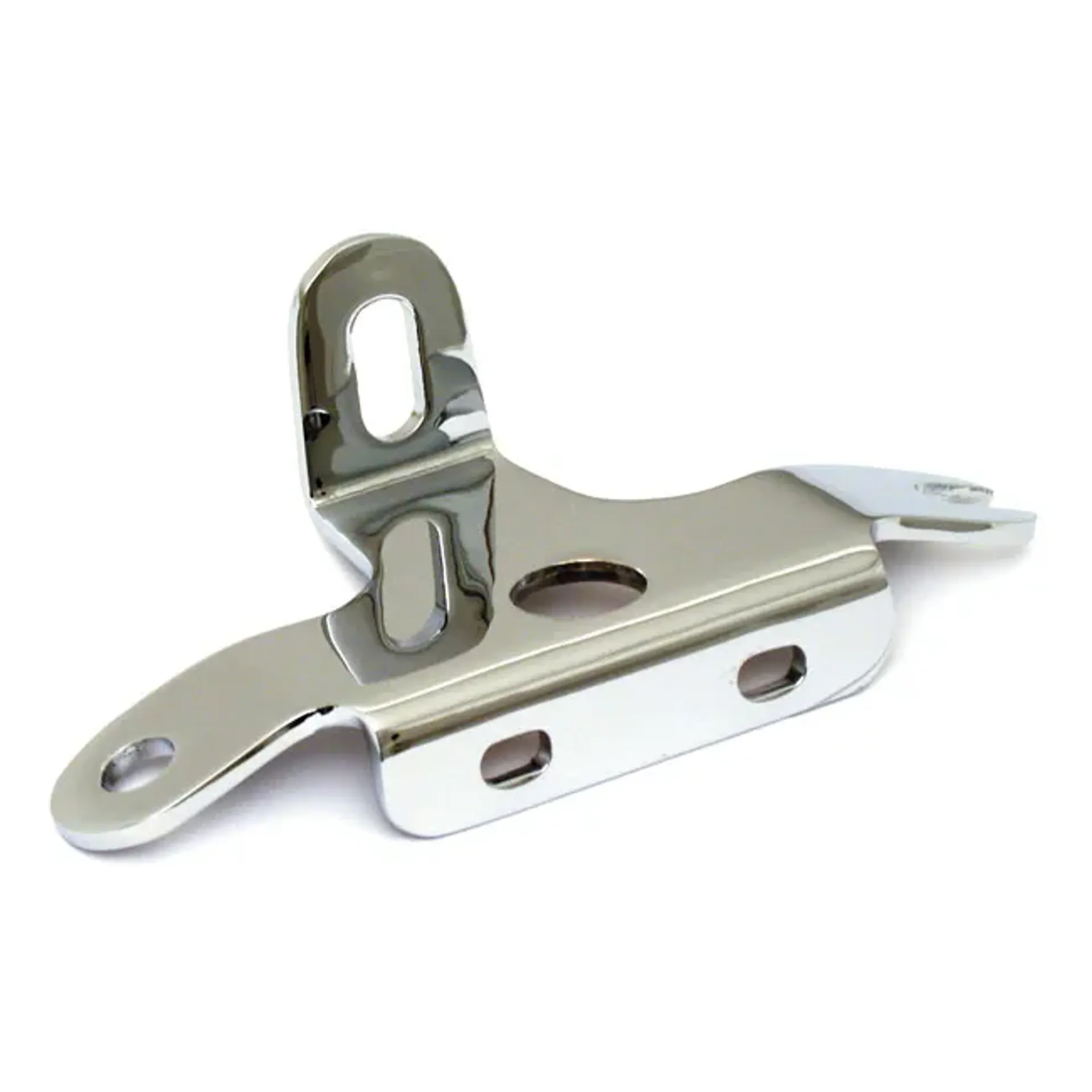 Motor mount w/coil mount & ignition switch hole. Chrome