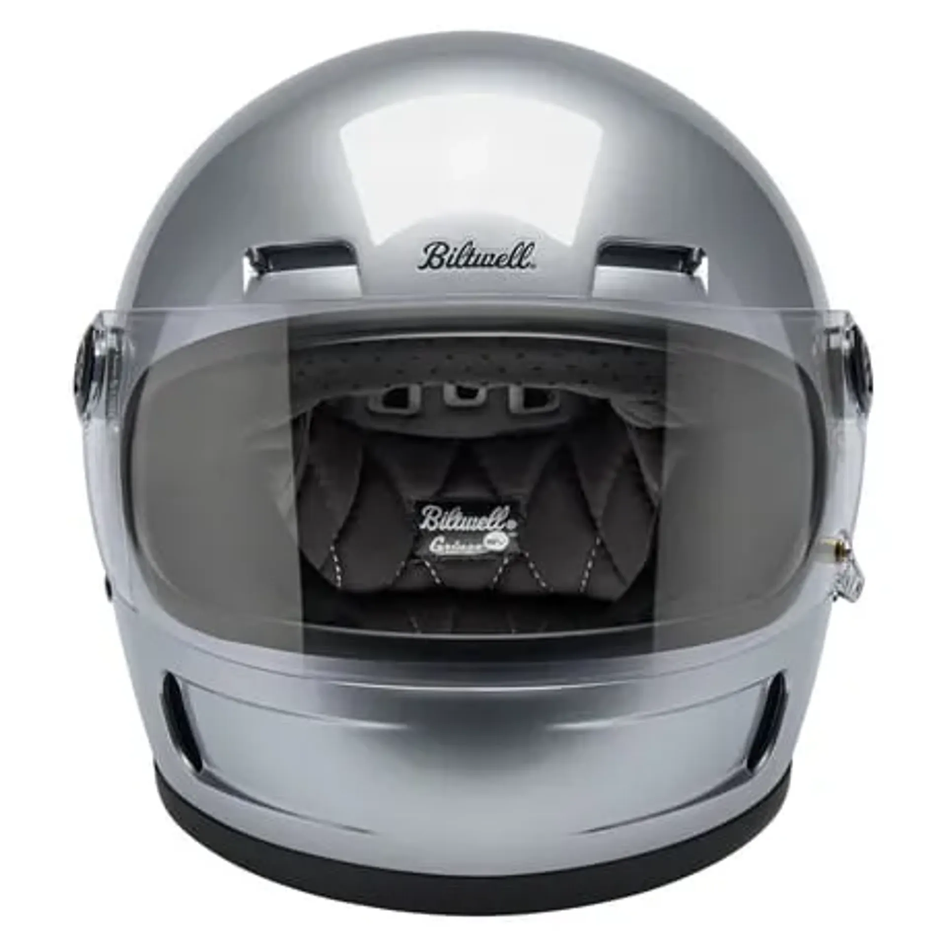 Biltwell Gringo SV helmet gloss silver
