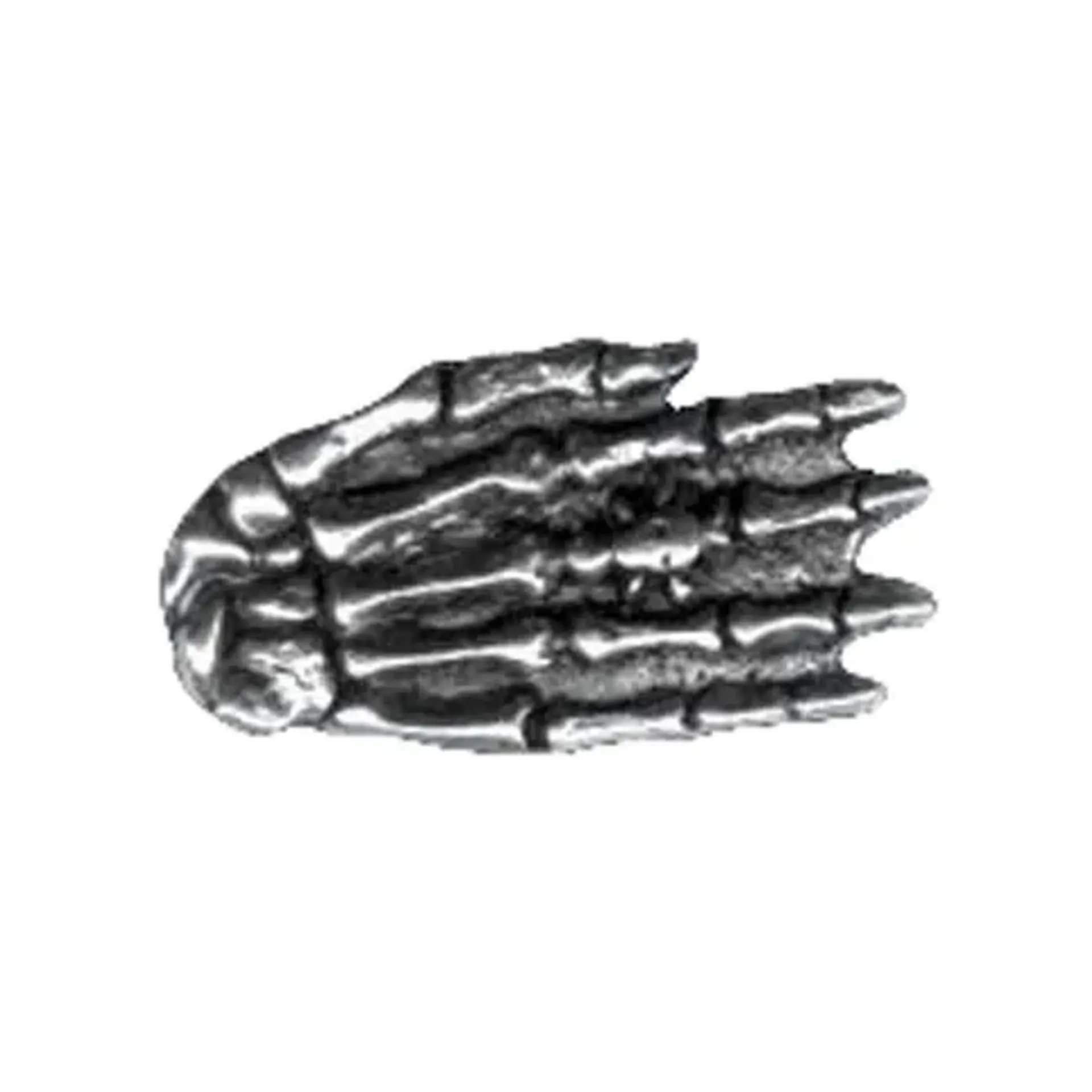 Biker pins Skeleton hand pin
