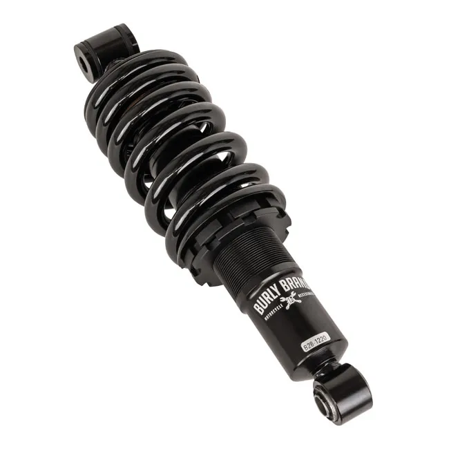 Burly, M8 Softail 12.2" Slammer shock. Black - Afbeelding 2